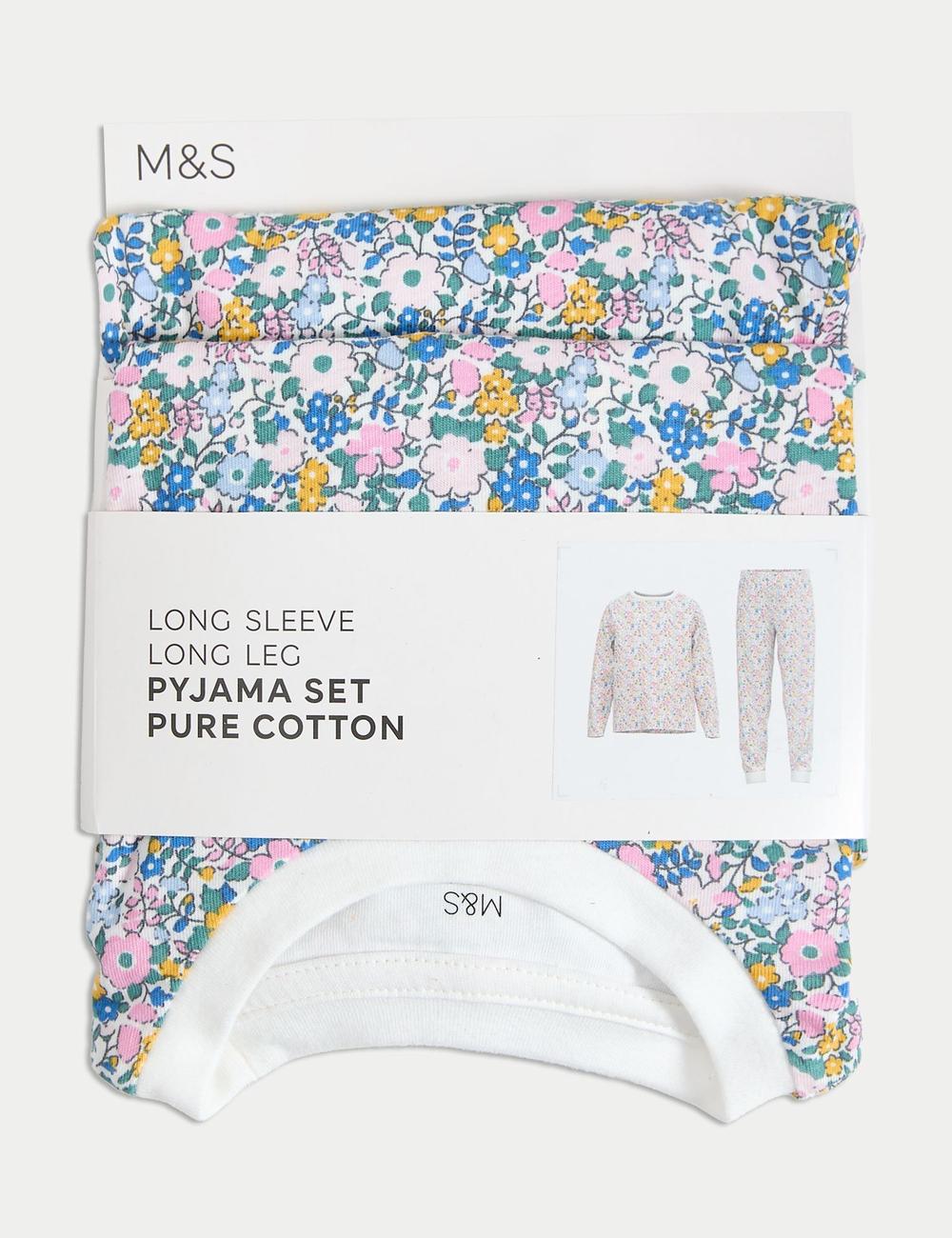Pijama diseño floral