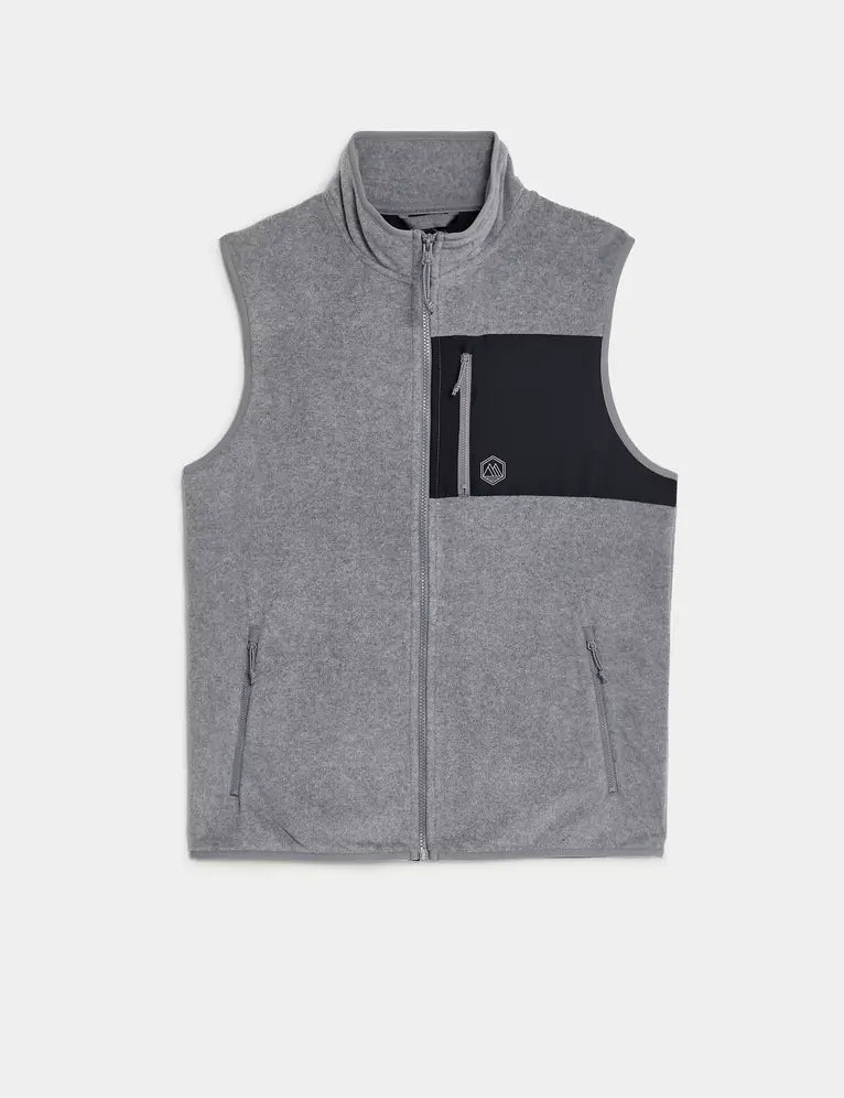 Chaleco fleece cremallera