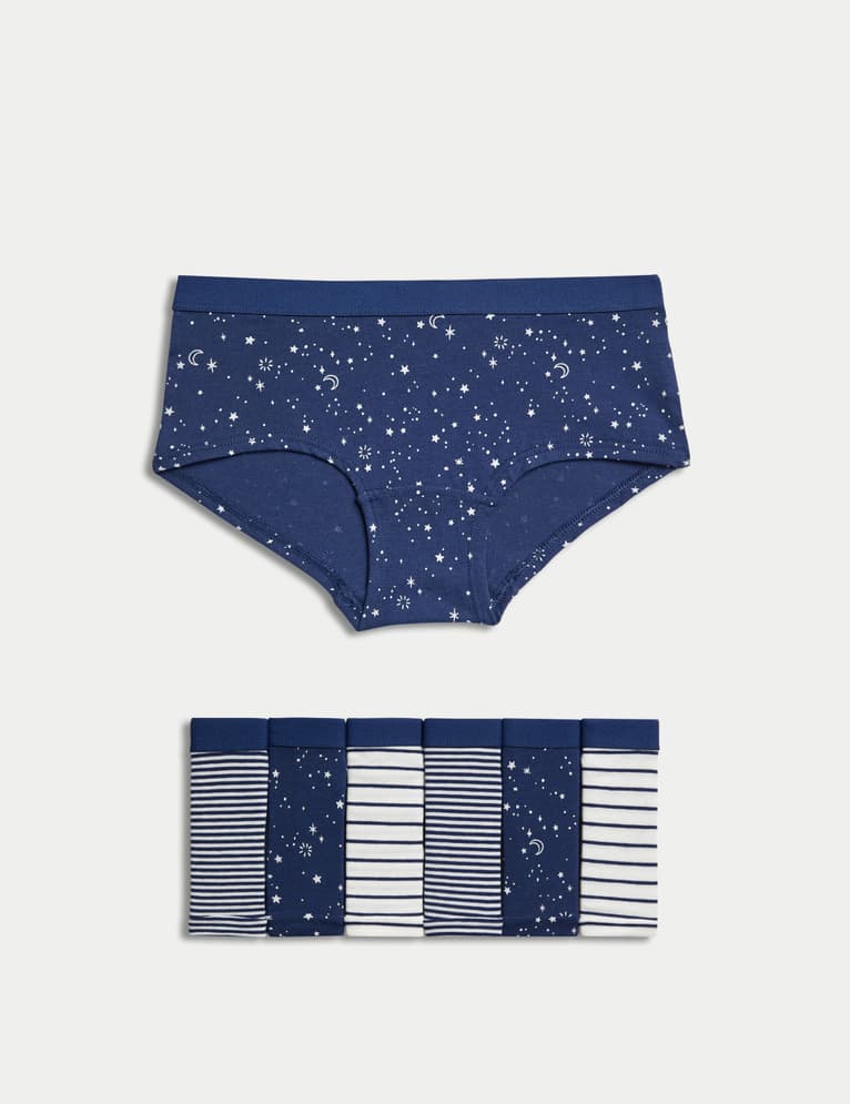 Pack de 7 shorts diseño estrellas