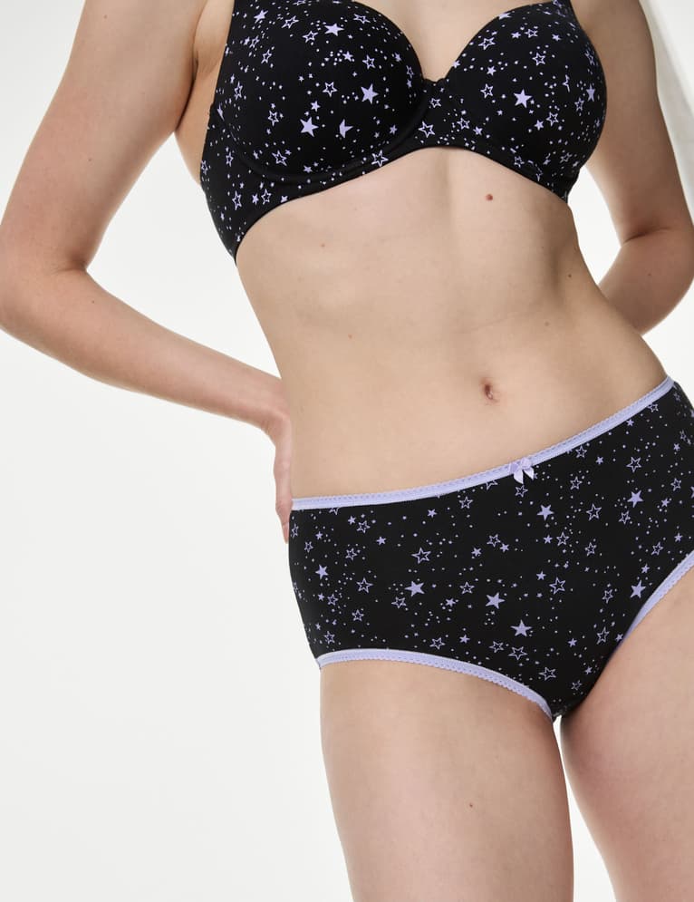 Pack 5 bragas altas midi diseño