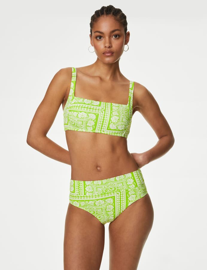 Braga de bikini con diseño