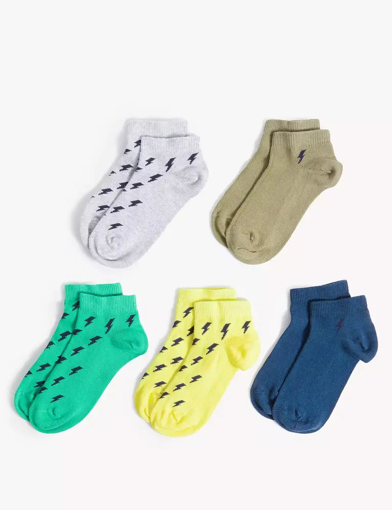 Pack de 5 pares de calcetines trainers Rayos