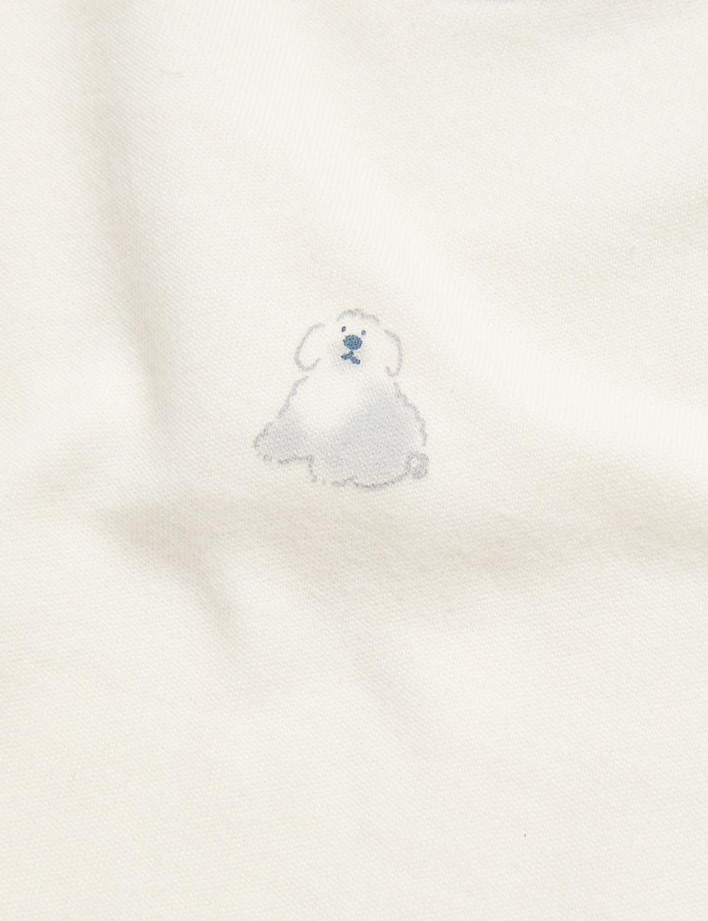 Pack de 7 bodies diseño perritos