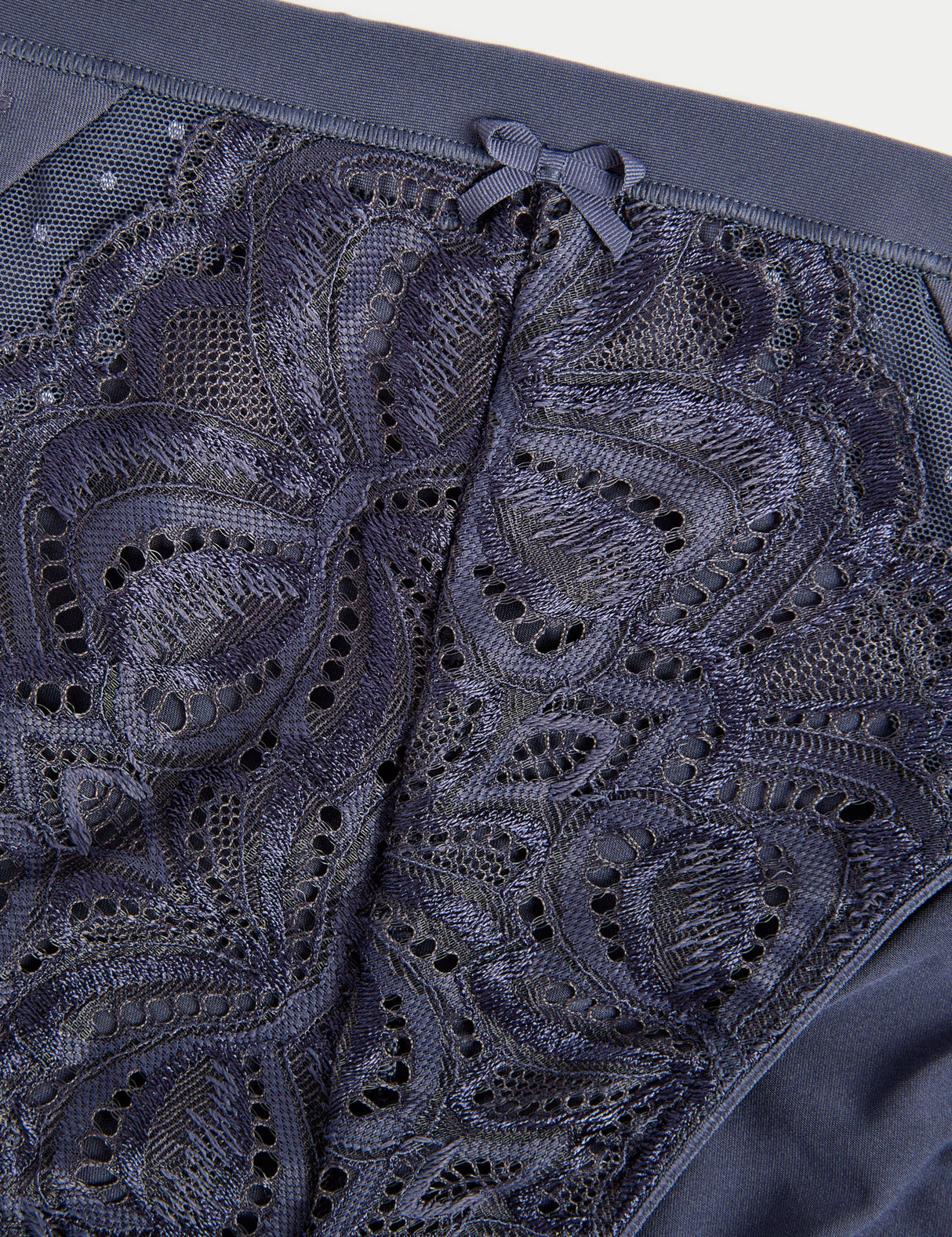 Pack 3 bragas altas detalle encaje H.L.