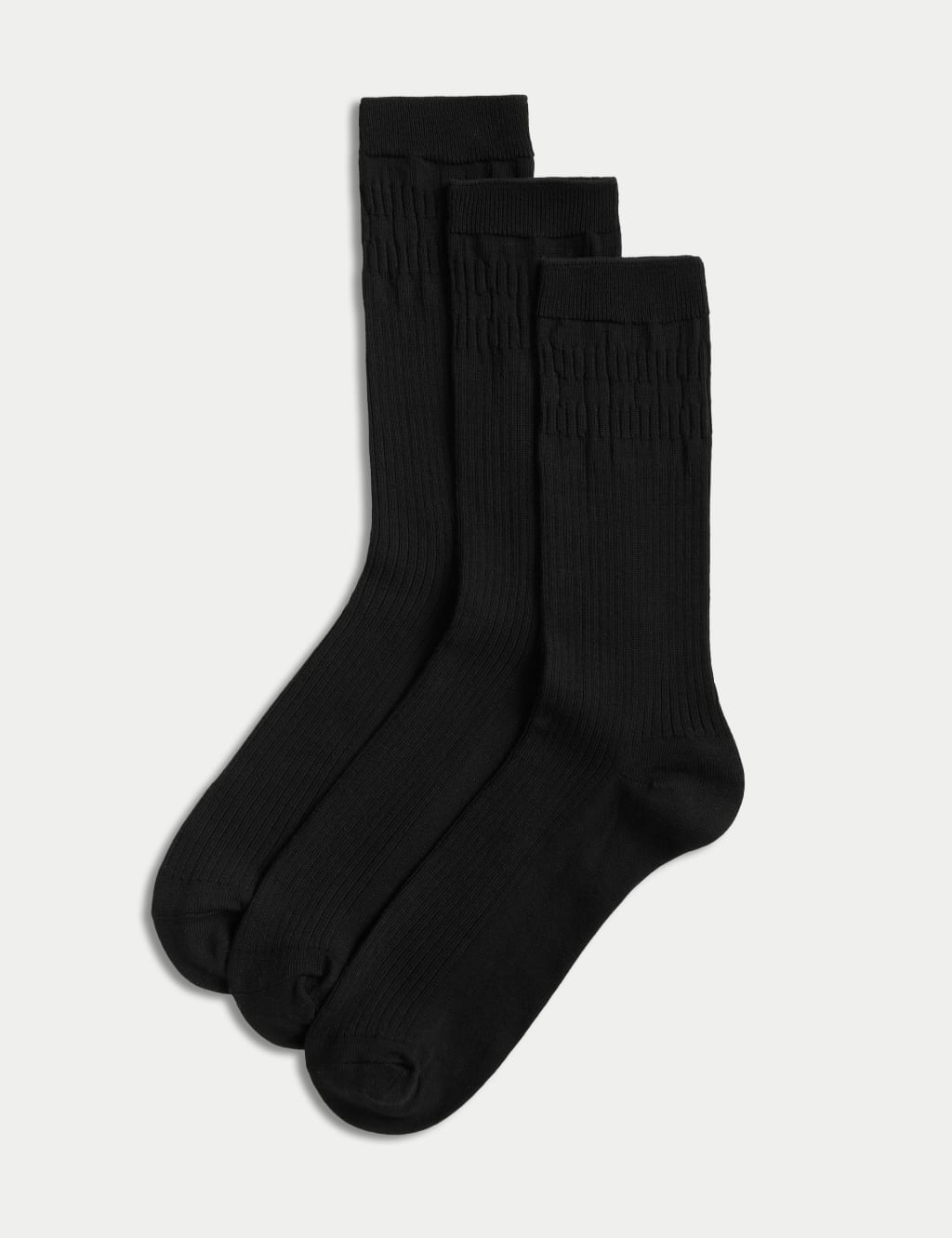 Pack de 3 pares de calcetines sin patente