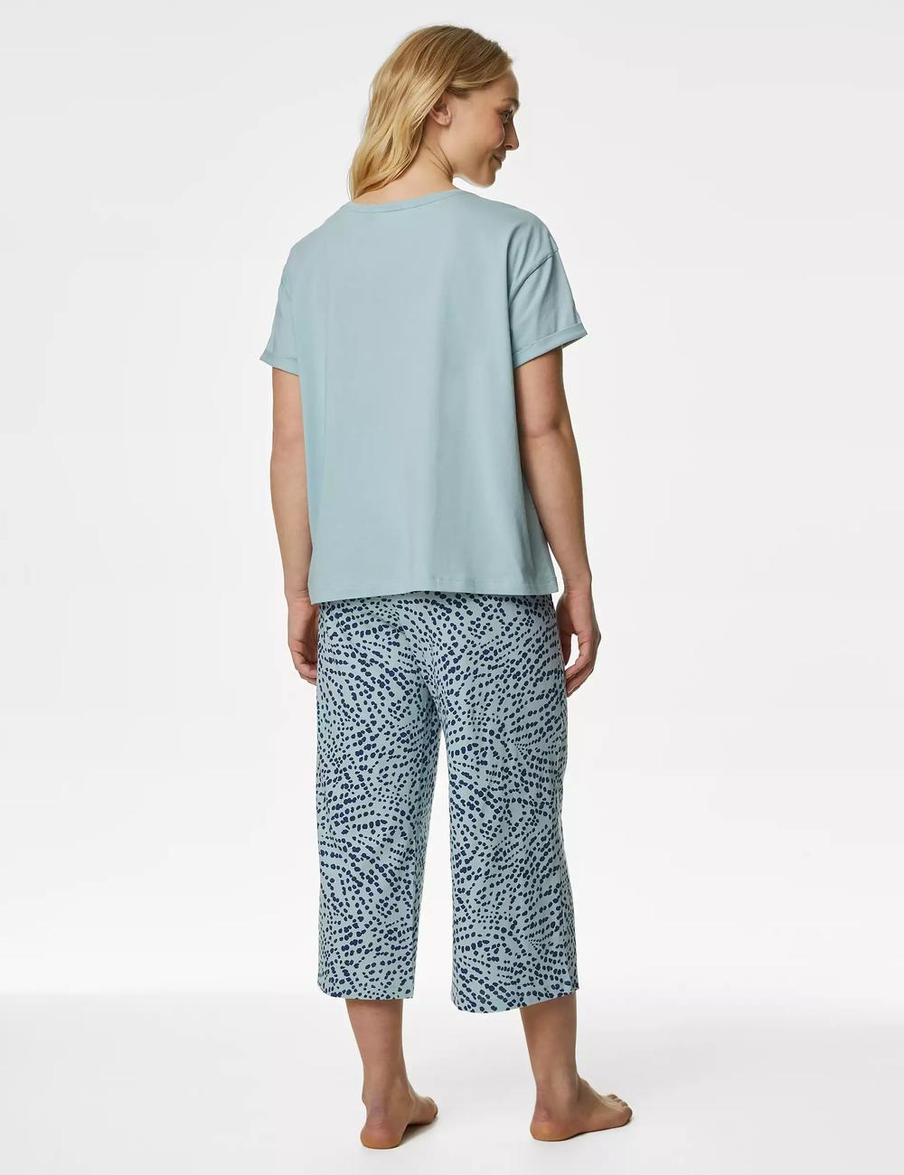 Pijama de largo pescador con manga corta