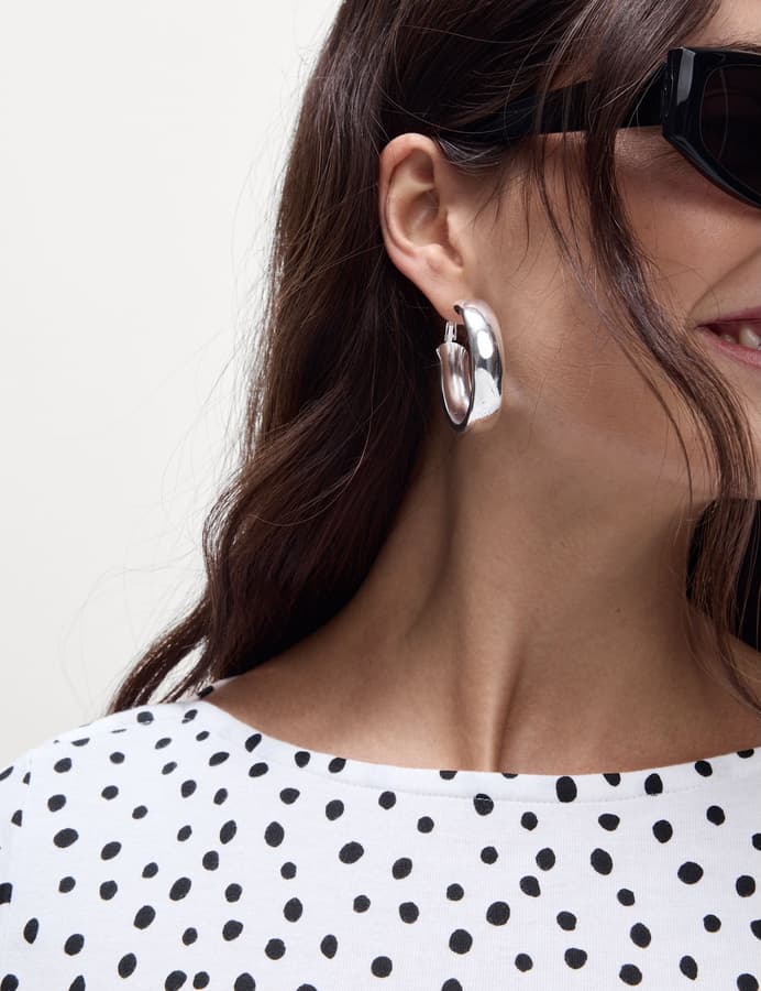 Camiseta de manga semilarga estampada