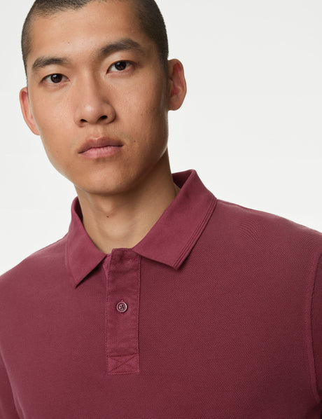 Polo Dye manga corta