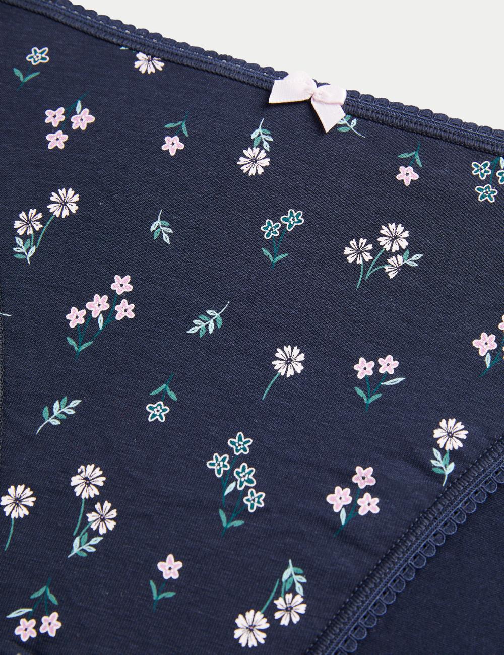 Pack 5 bragas altas diseño