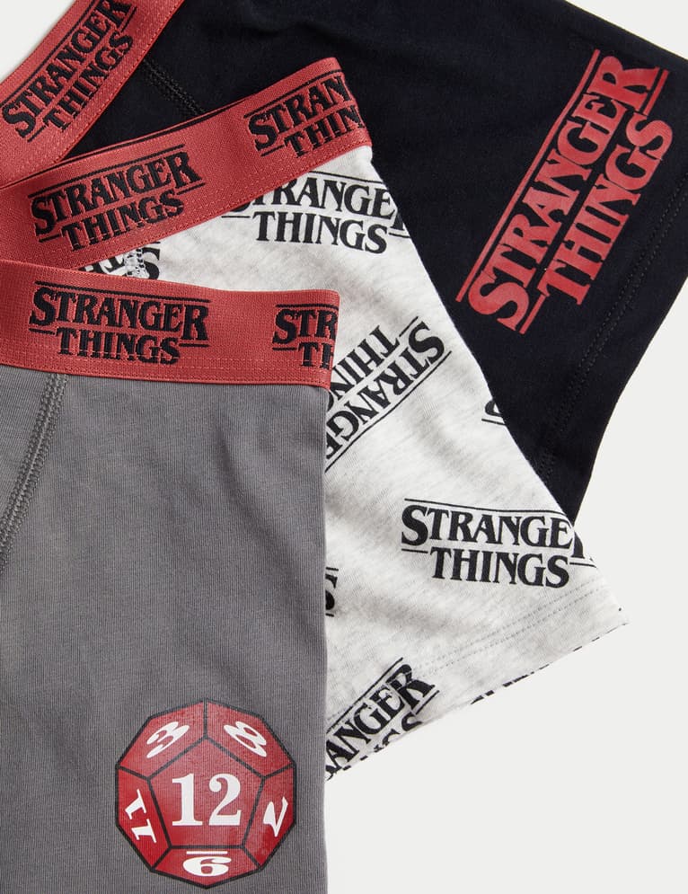 Pack de 3 trunks diseño Stranger Things