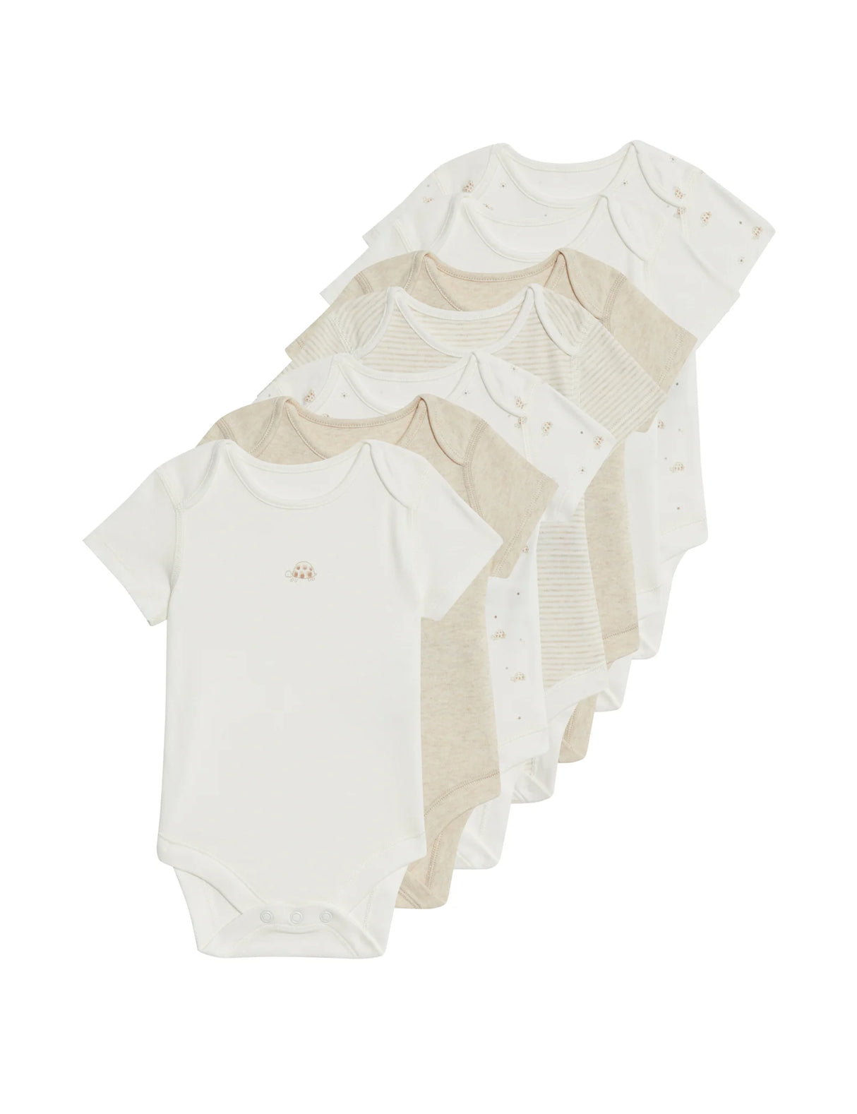 Pack de 7 bodies diseño tortugas