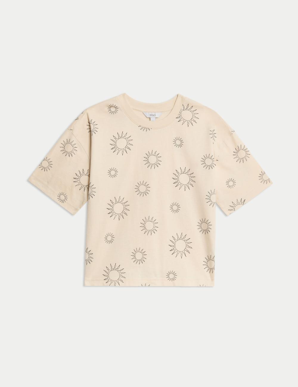 Top diseño de manga corta Boxy