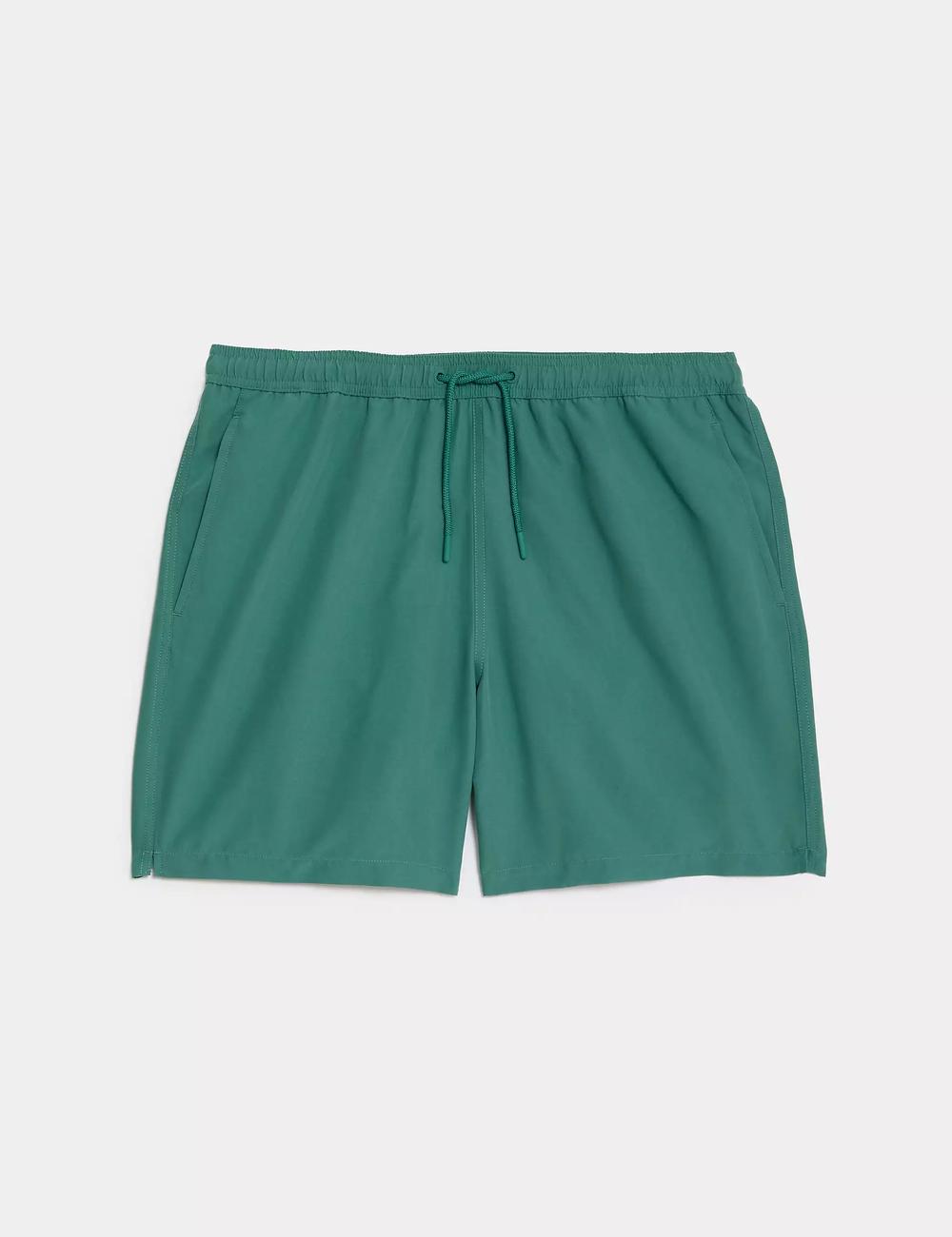 Bañador bermuda lisa