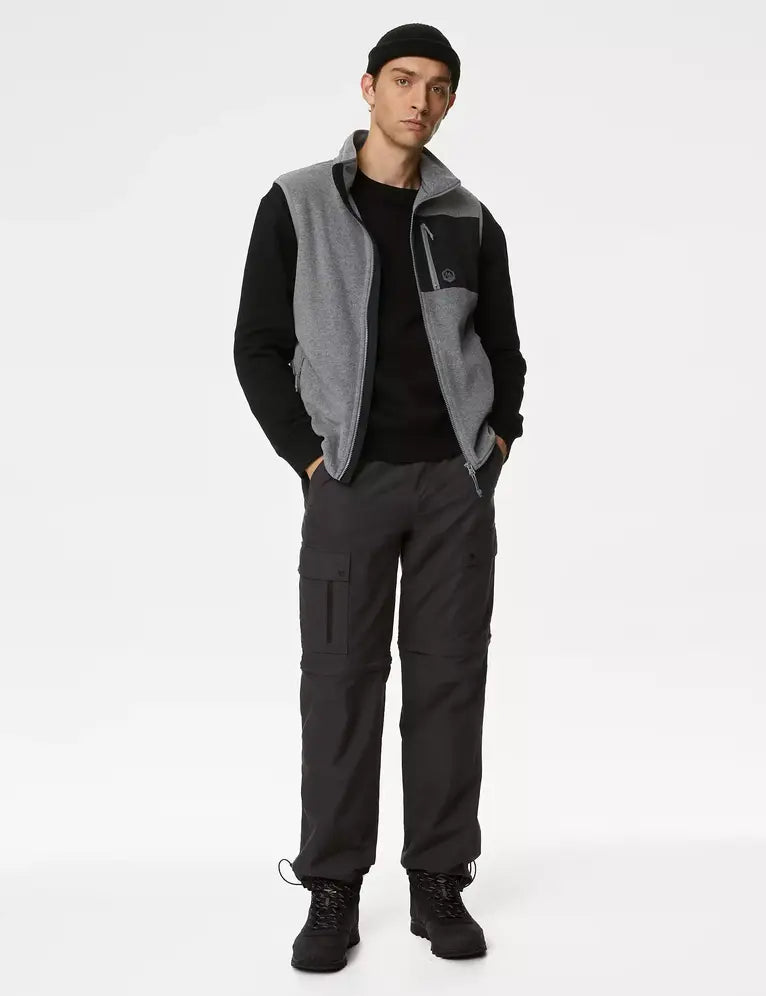 Chaleco fleece cremallera