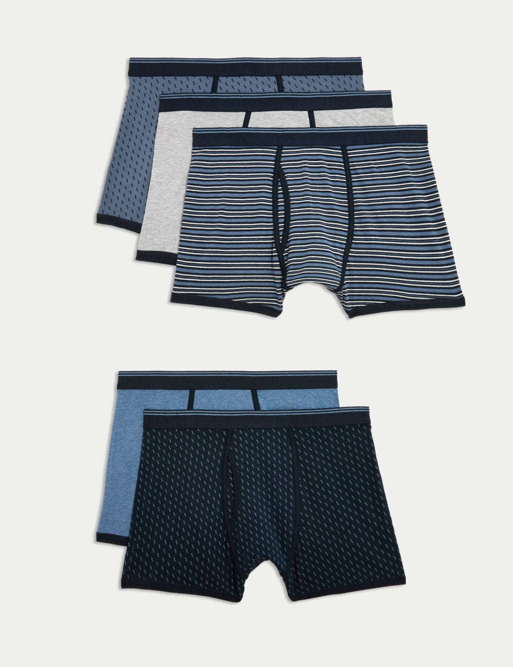 Pack de 5 trunks con diseño