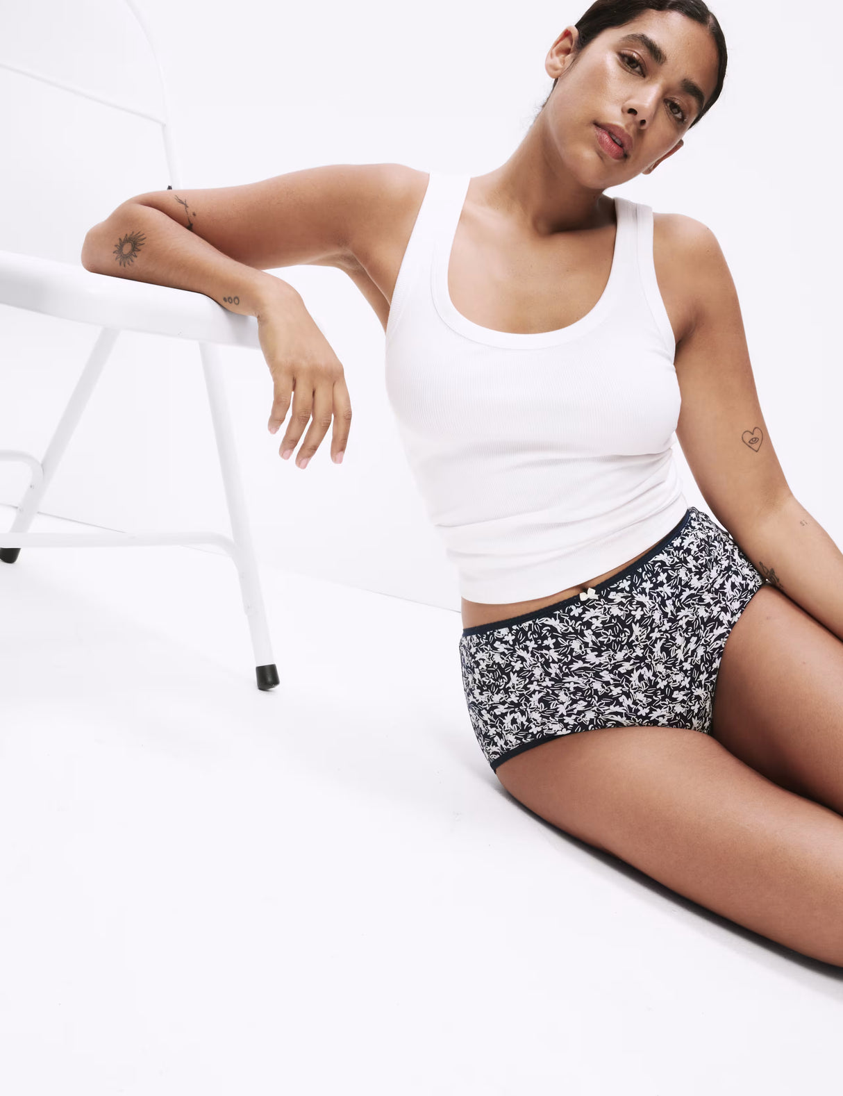 Pack 5 bragas altas diseño