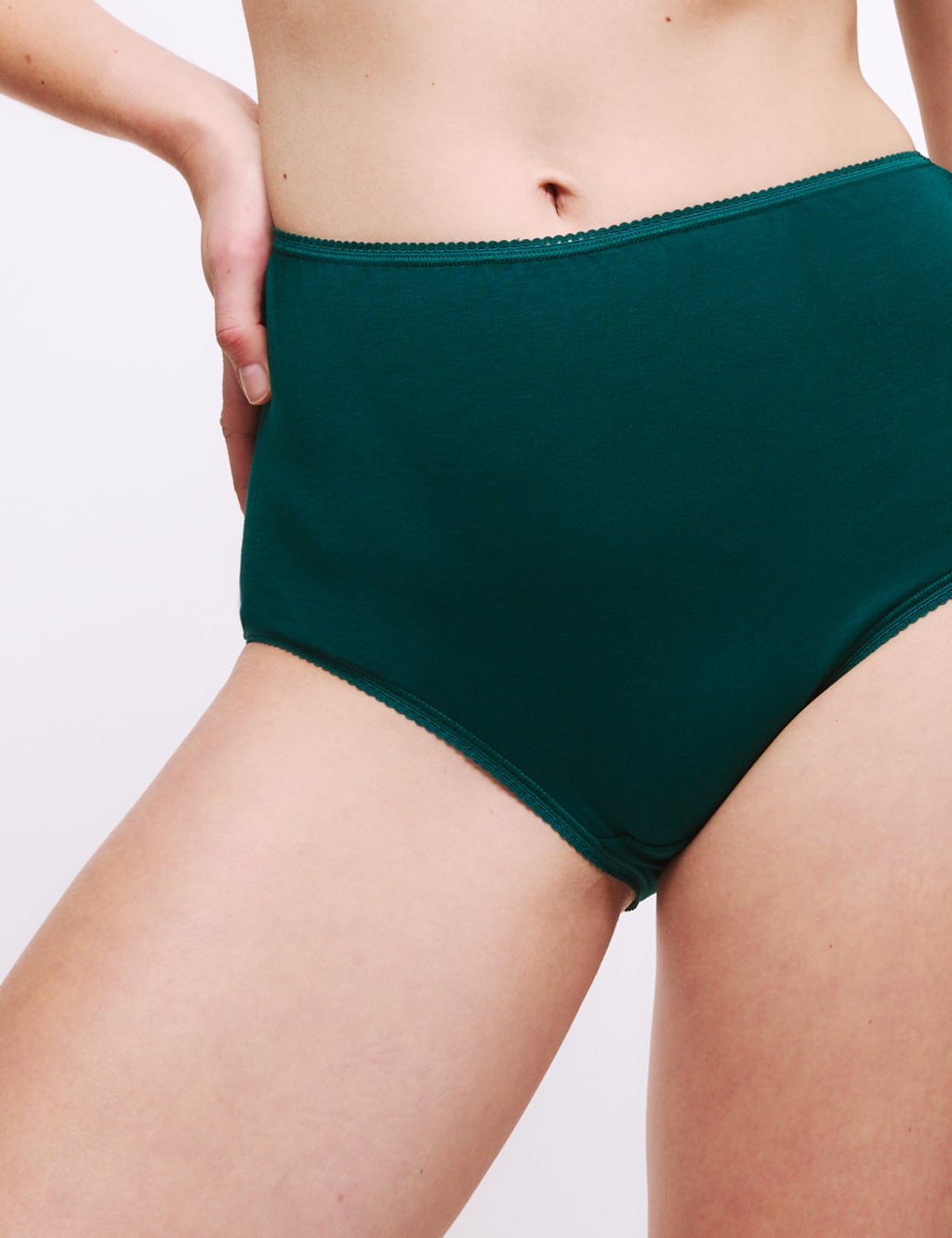 Pack 5 bragas altas diseño