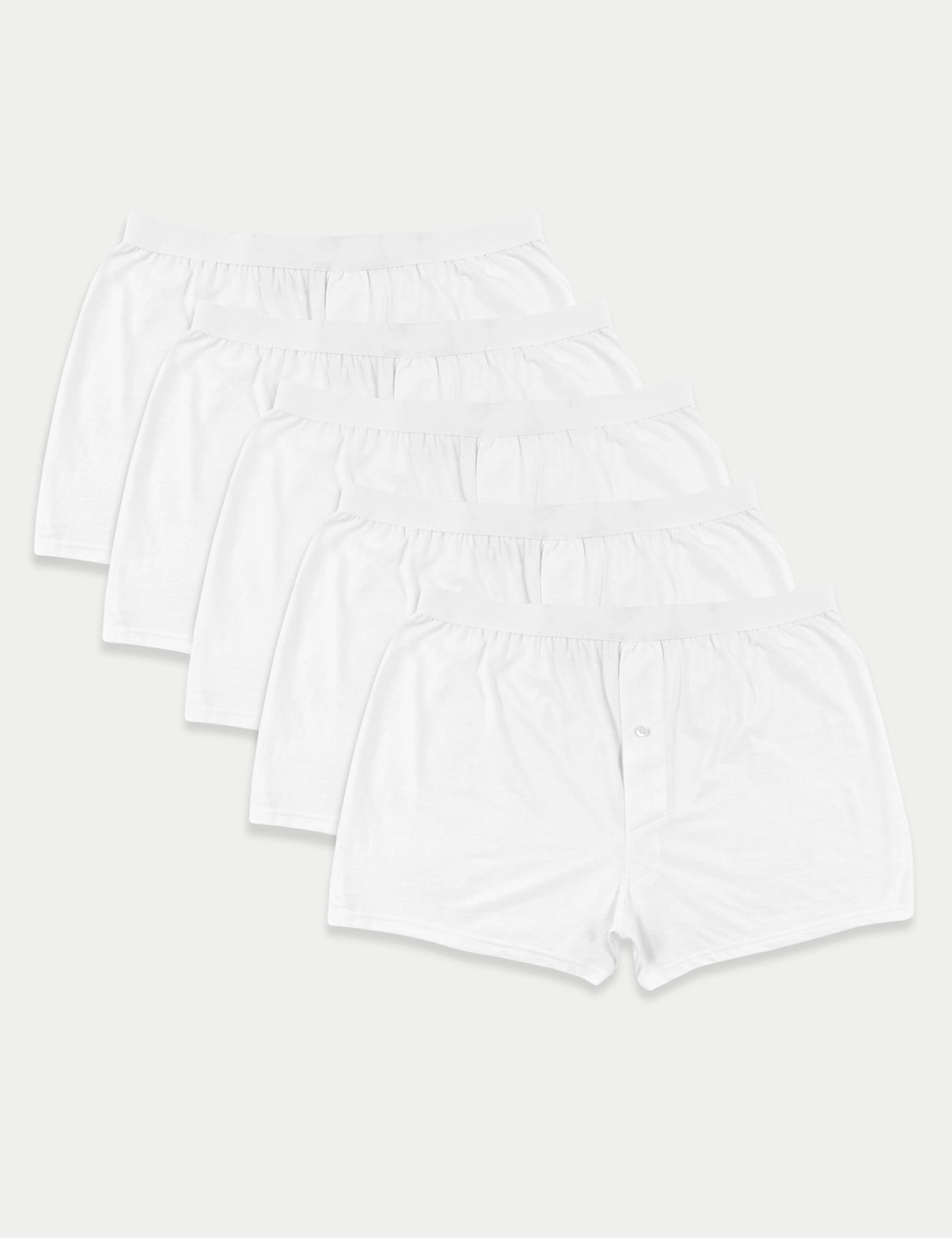 Pack de 5 boxers de punto Liso
