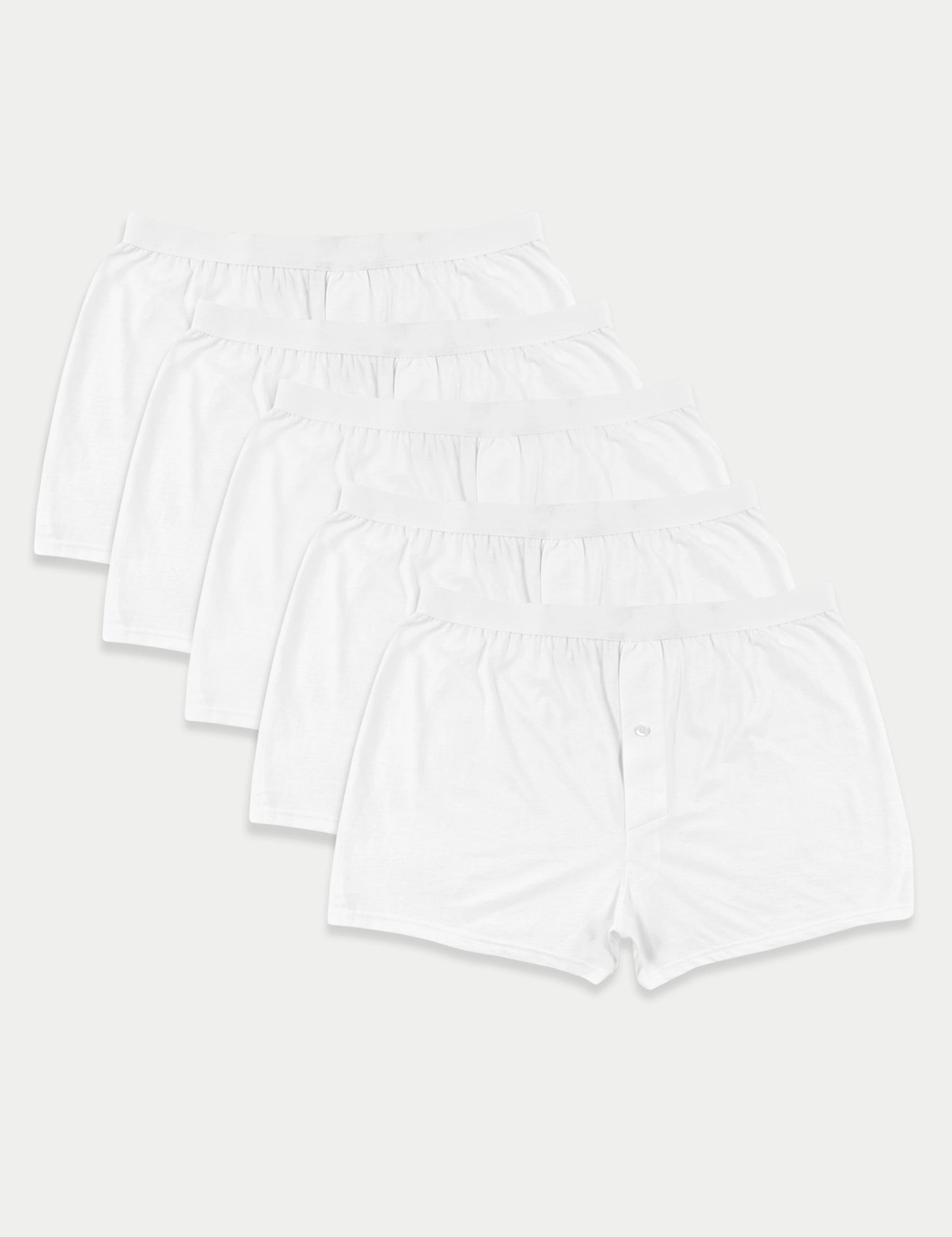 Pack de 5 boxers de punto Liso