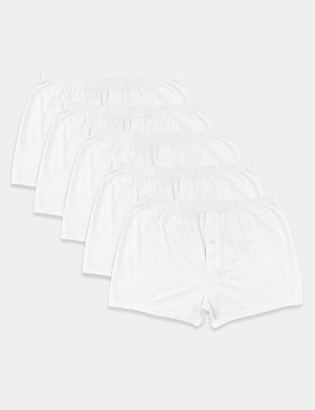 Pack de 5 boxers de punto Liso
