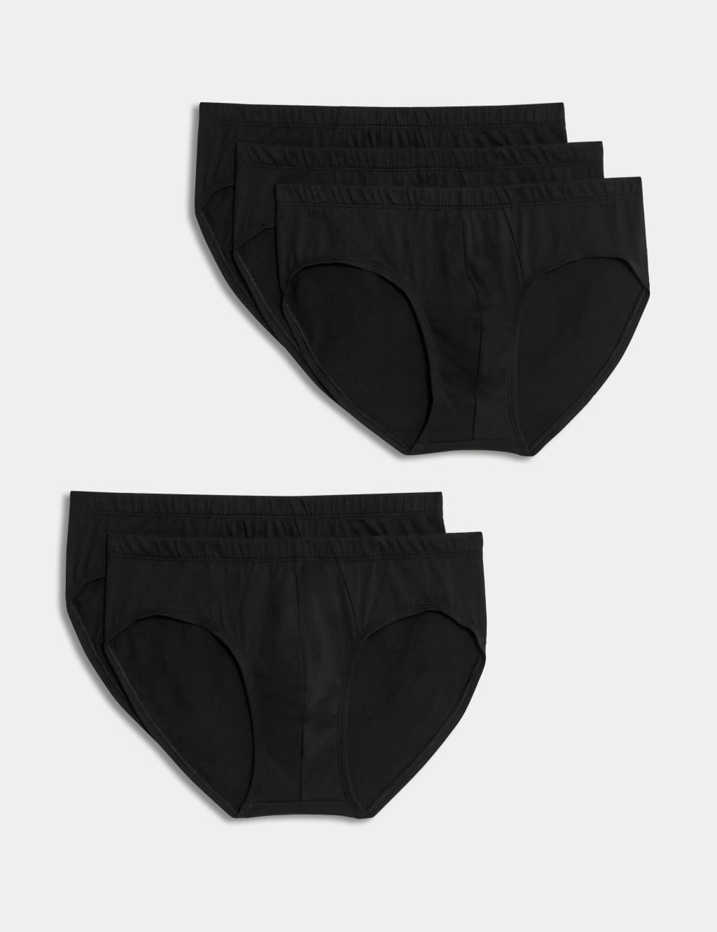 Pack de 5 slips lisos