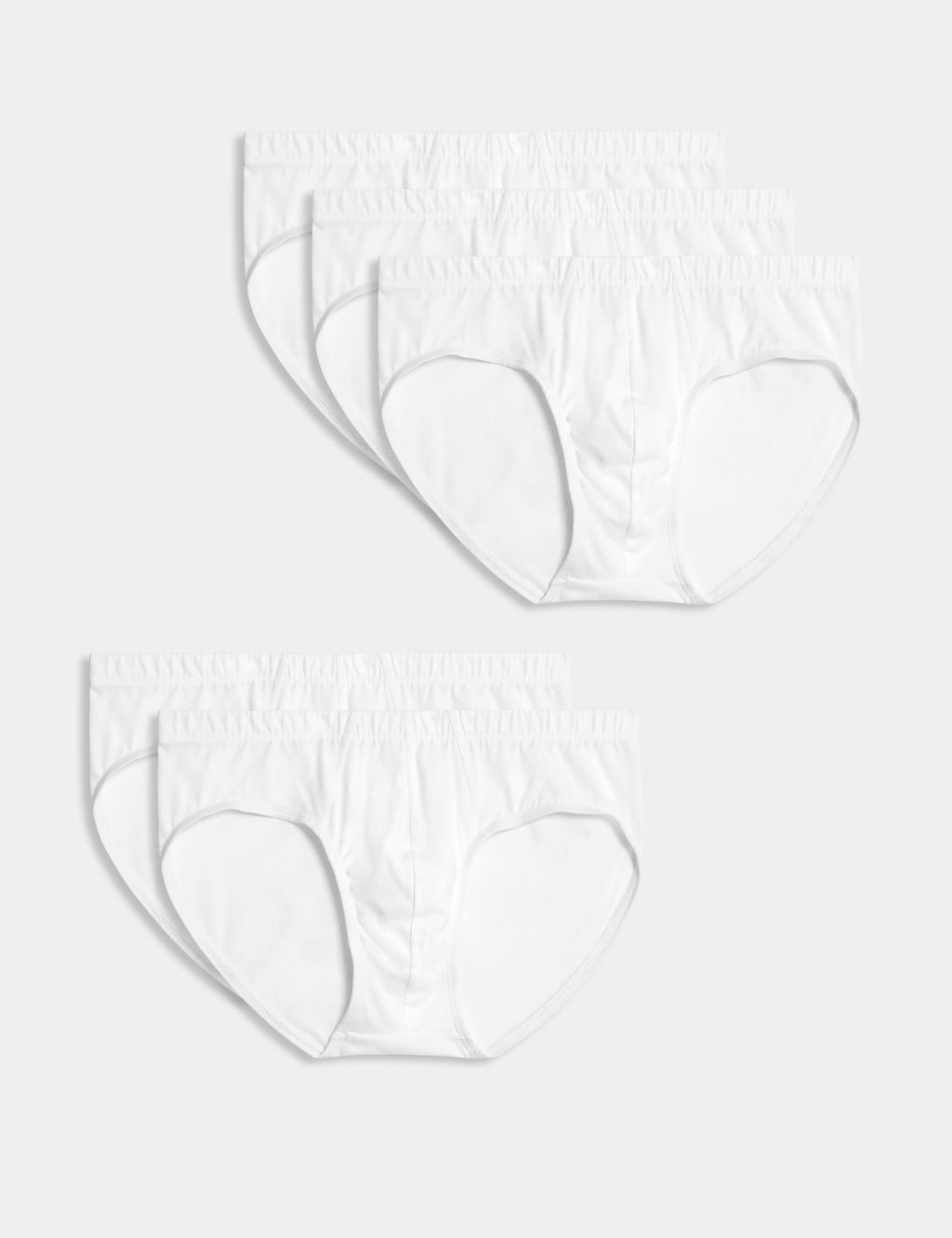 Pack de 5 slips lisos