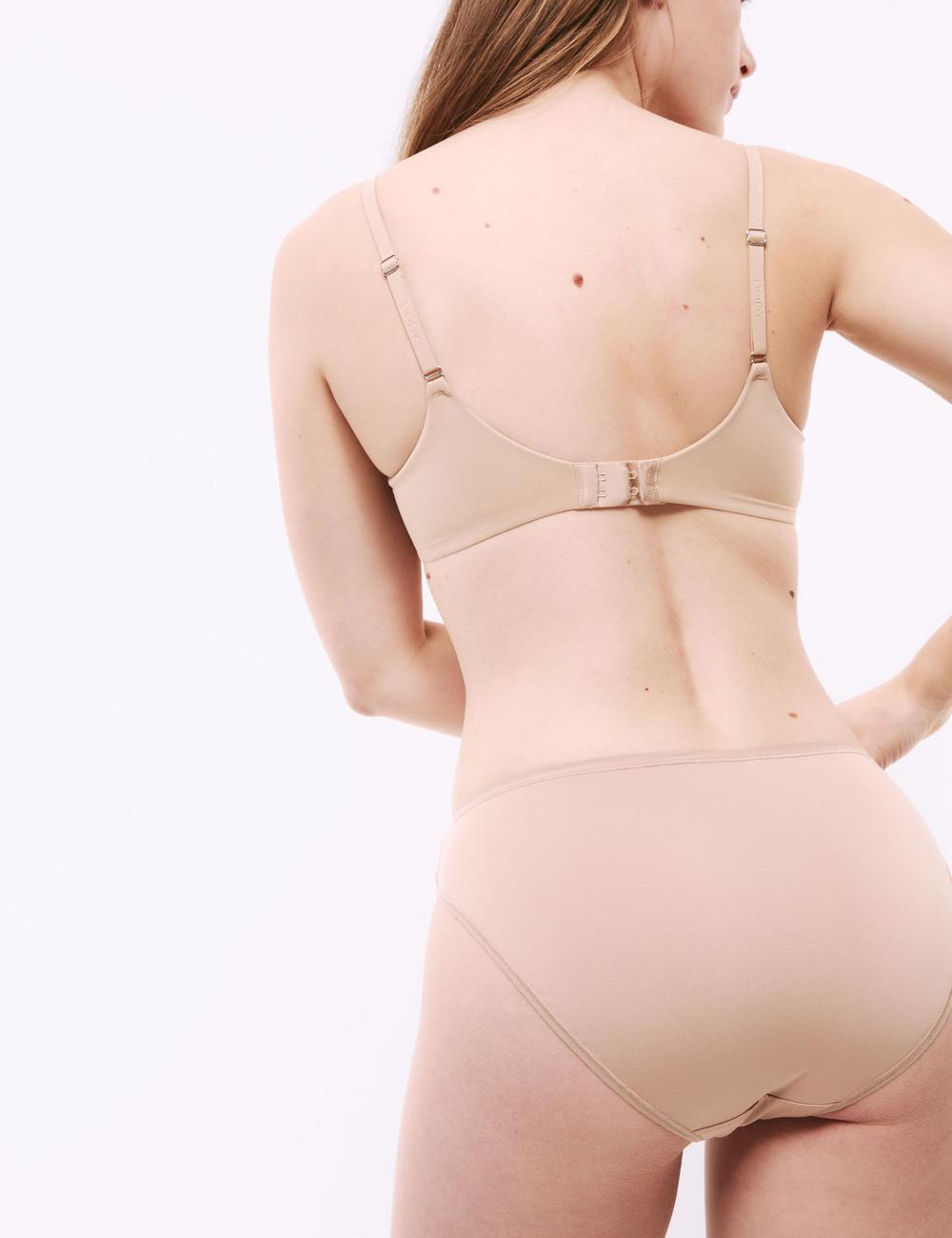 Pack x5 bragas altas microfibra