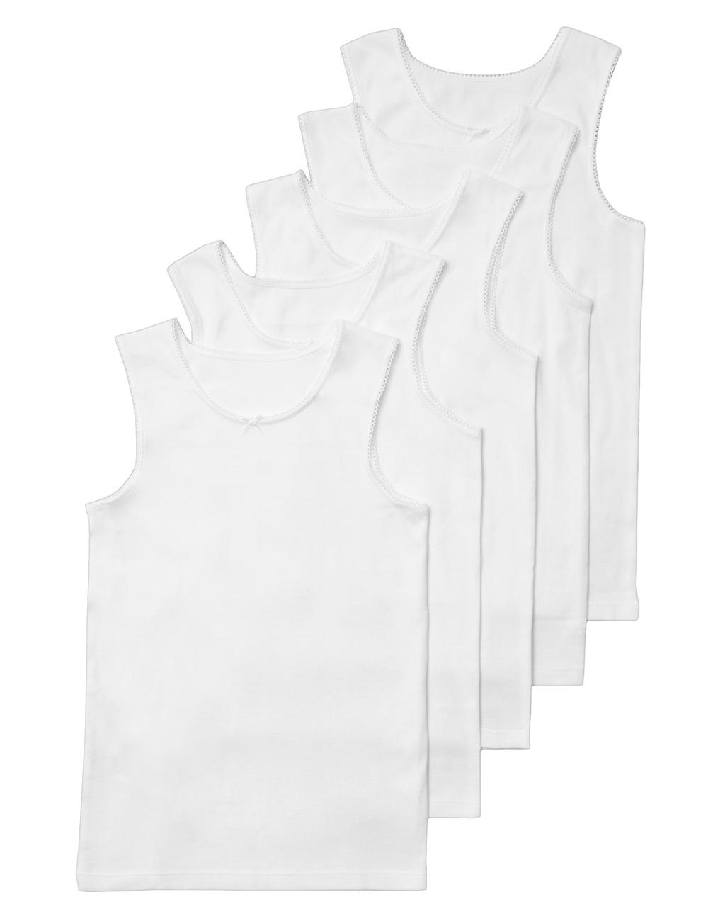 Pack de 5 Camisónllas manga hueca de Niños