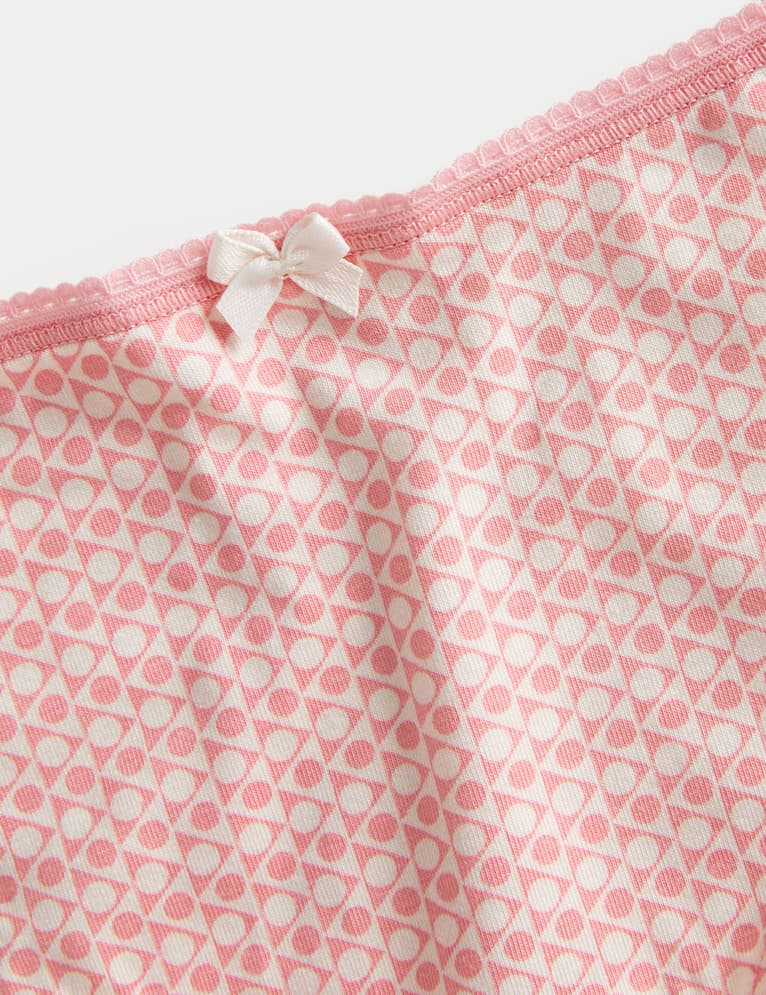 Pack 5 bragas altas diseño