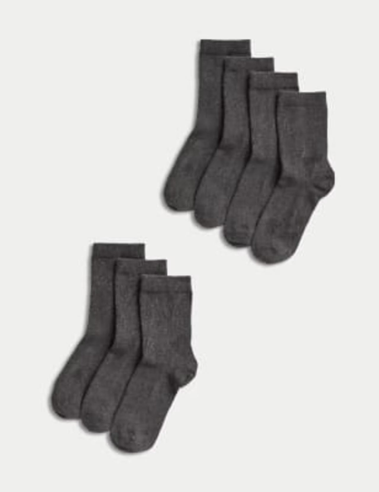 Pack de 7 pares de calcetines para colegio