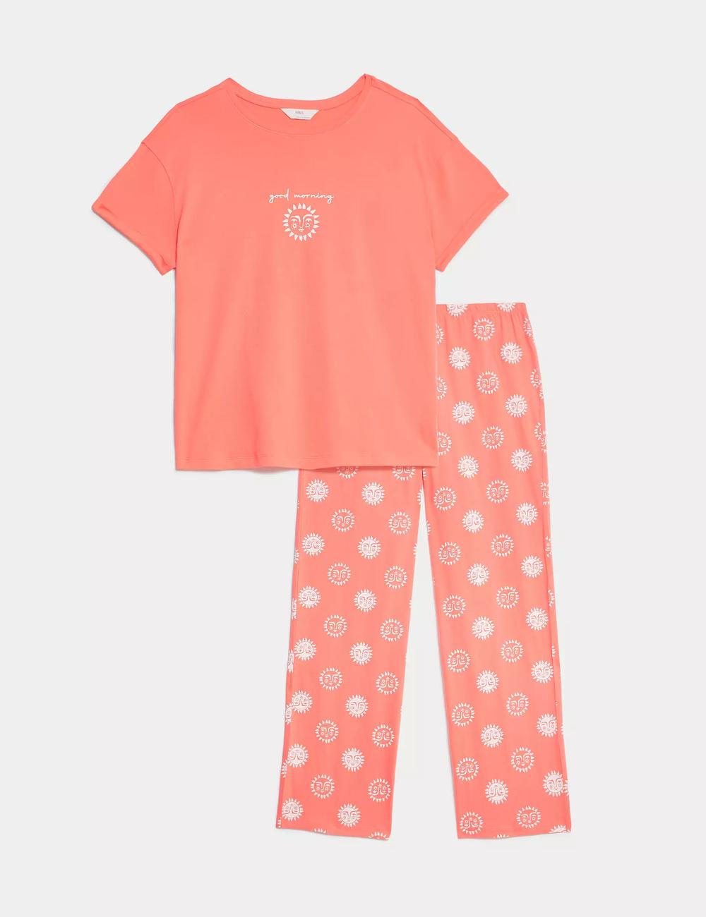Pijama de manga corta diseño
