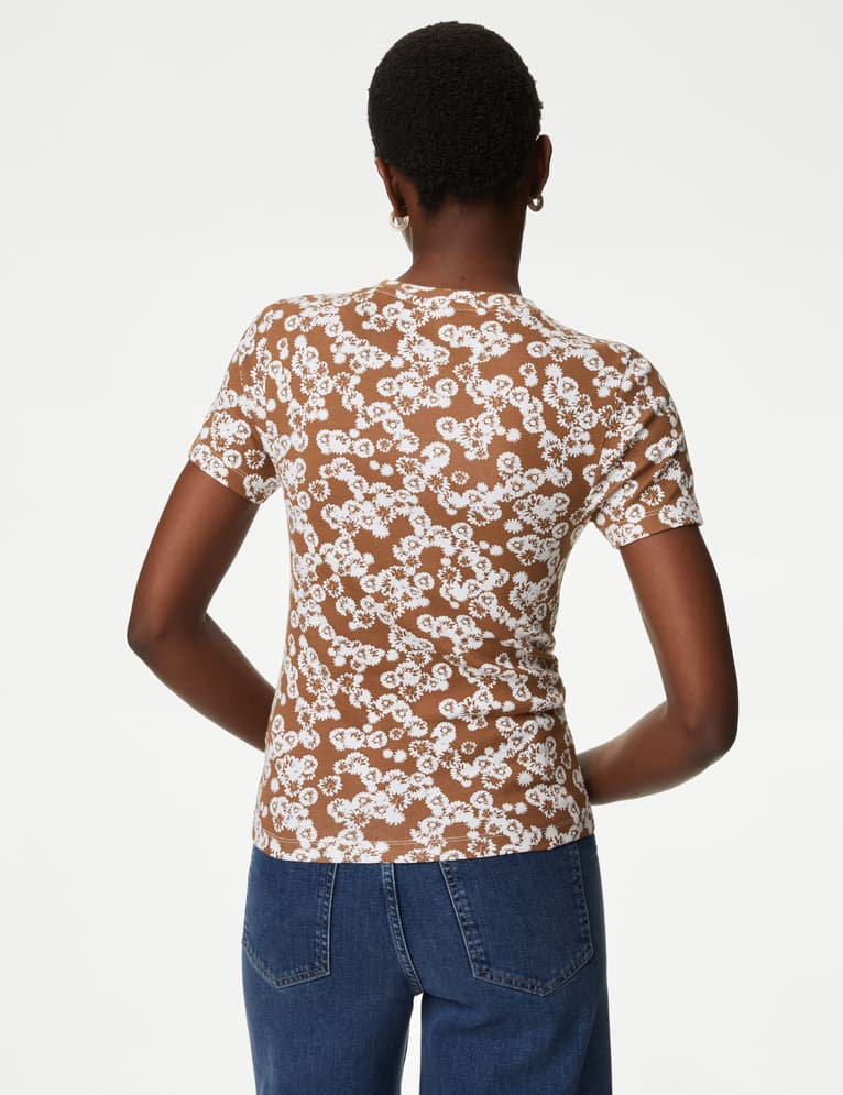 Camiseta estampada de manga corta