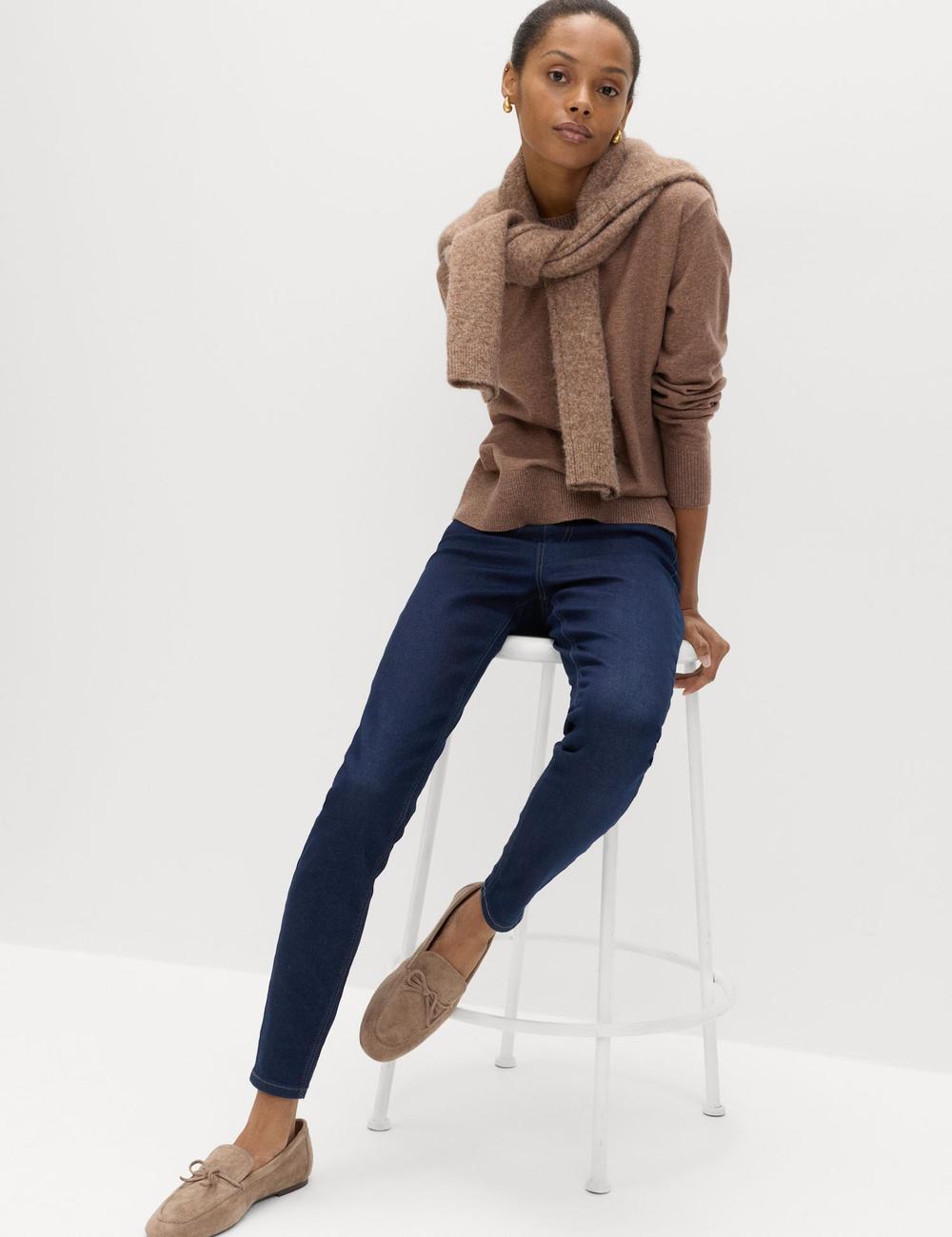 Jegging cintura alta