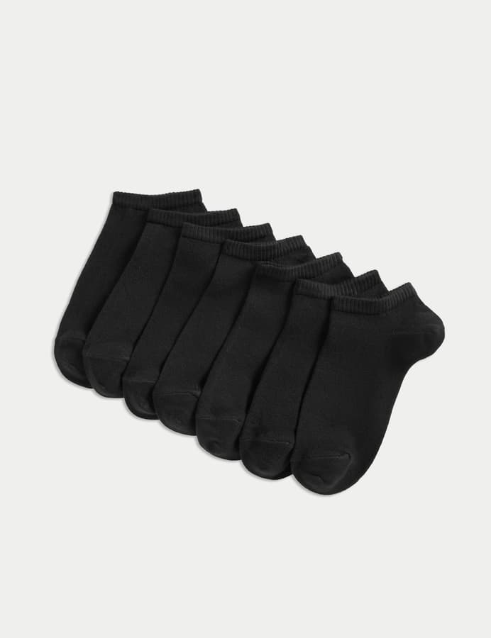 Pack de 7 calcetines trainers lisos