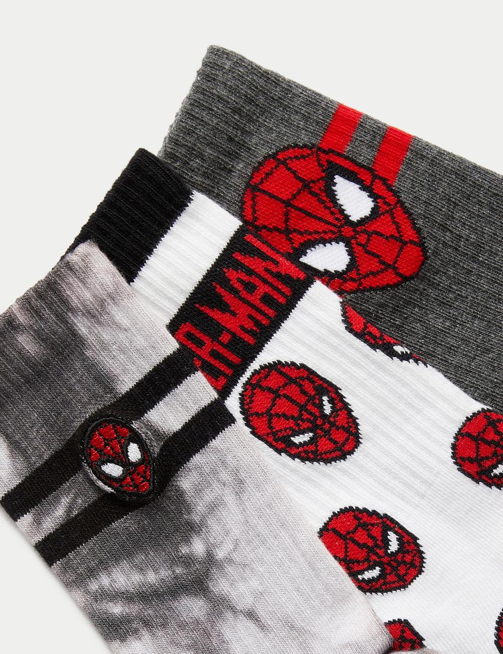 Pack de 3 calcetines diseño Spiderman