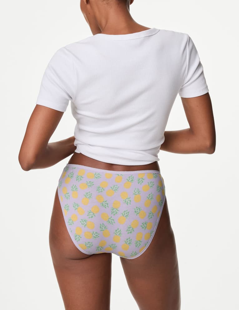 Pack 5 Bragas altas diseño