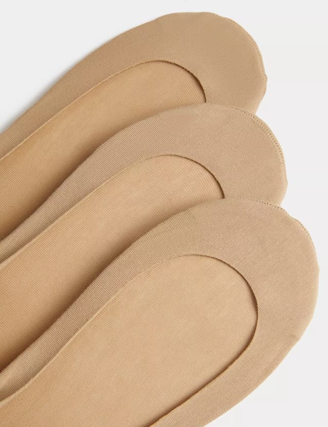 Pack 3 pinkis invisibles de algodón