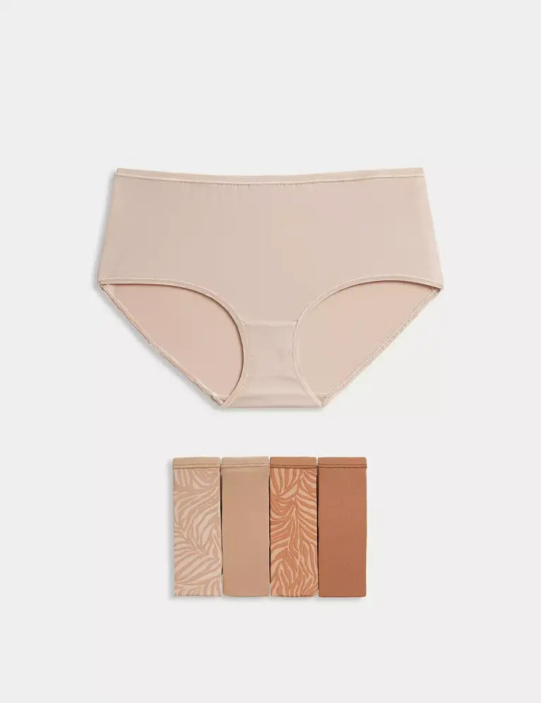 Pack 5 Short altas borde invisible
