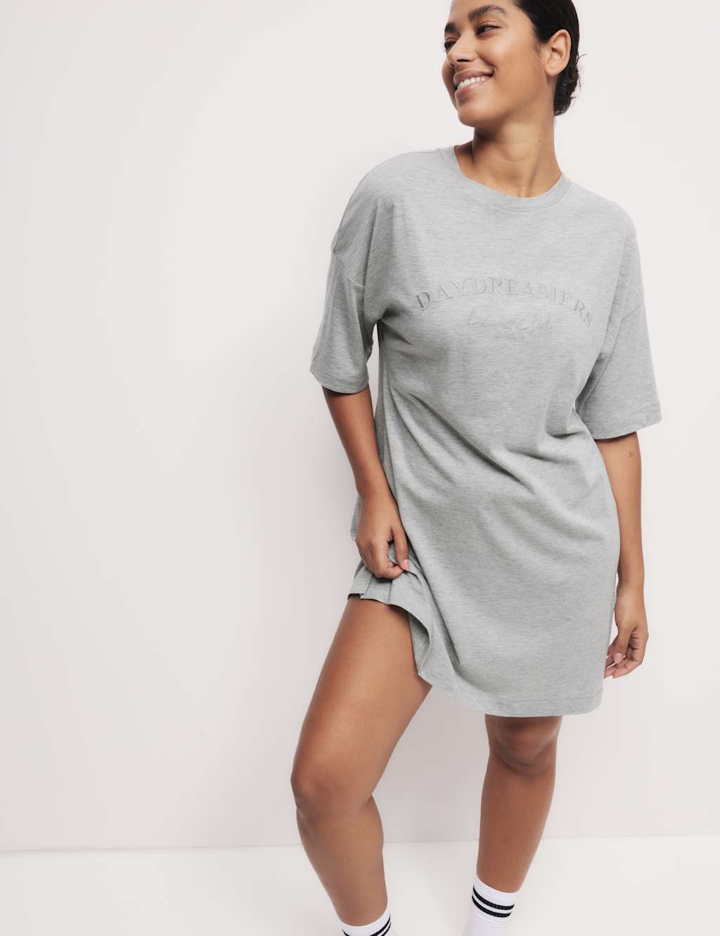 Camisola de manga corta con Slogan