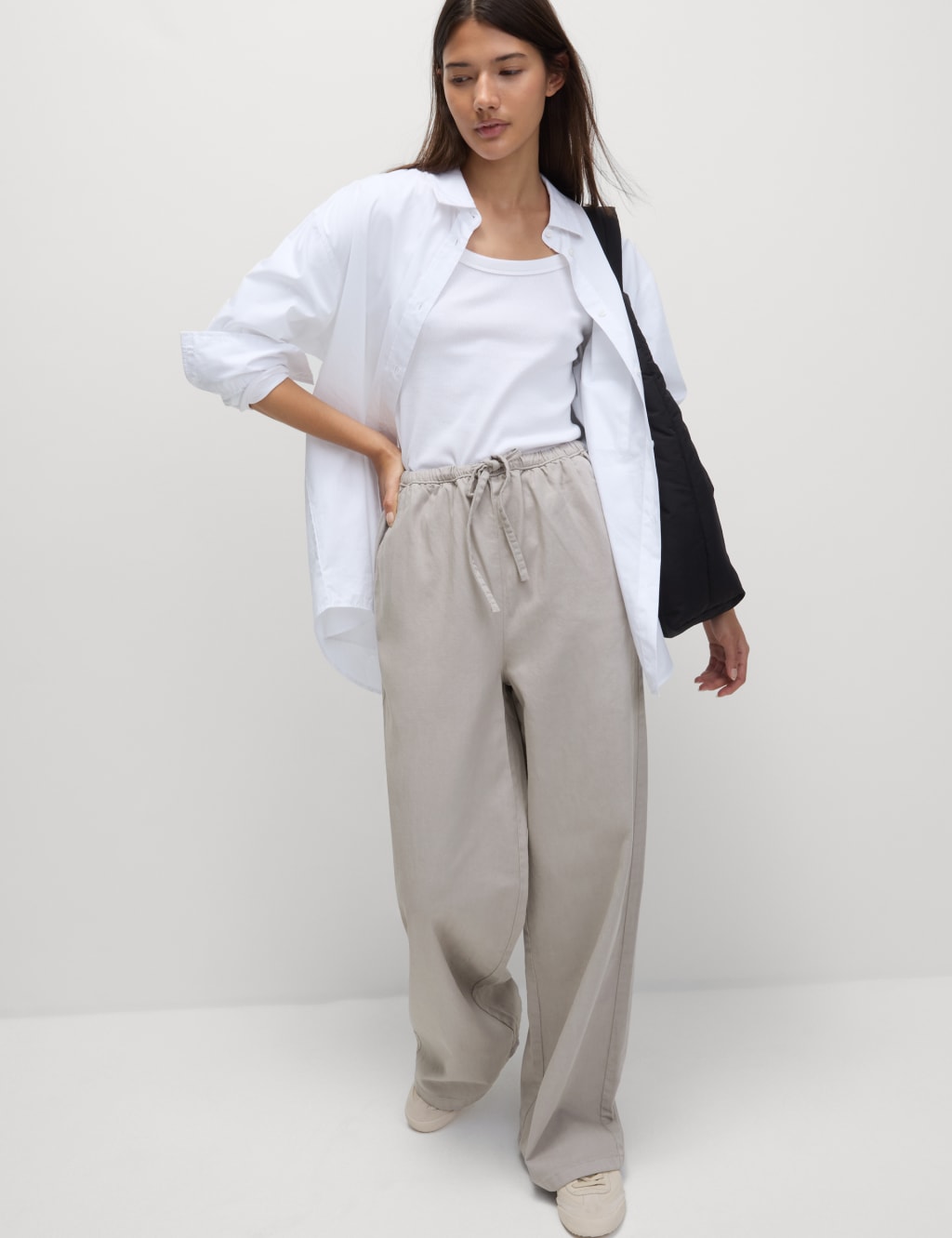 Pantalón con elástico en la cintura