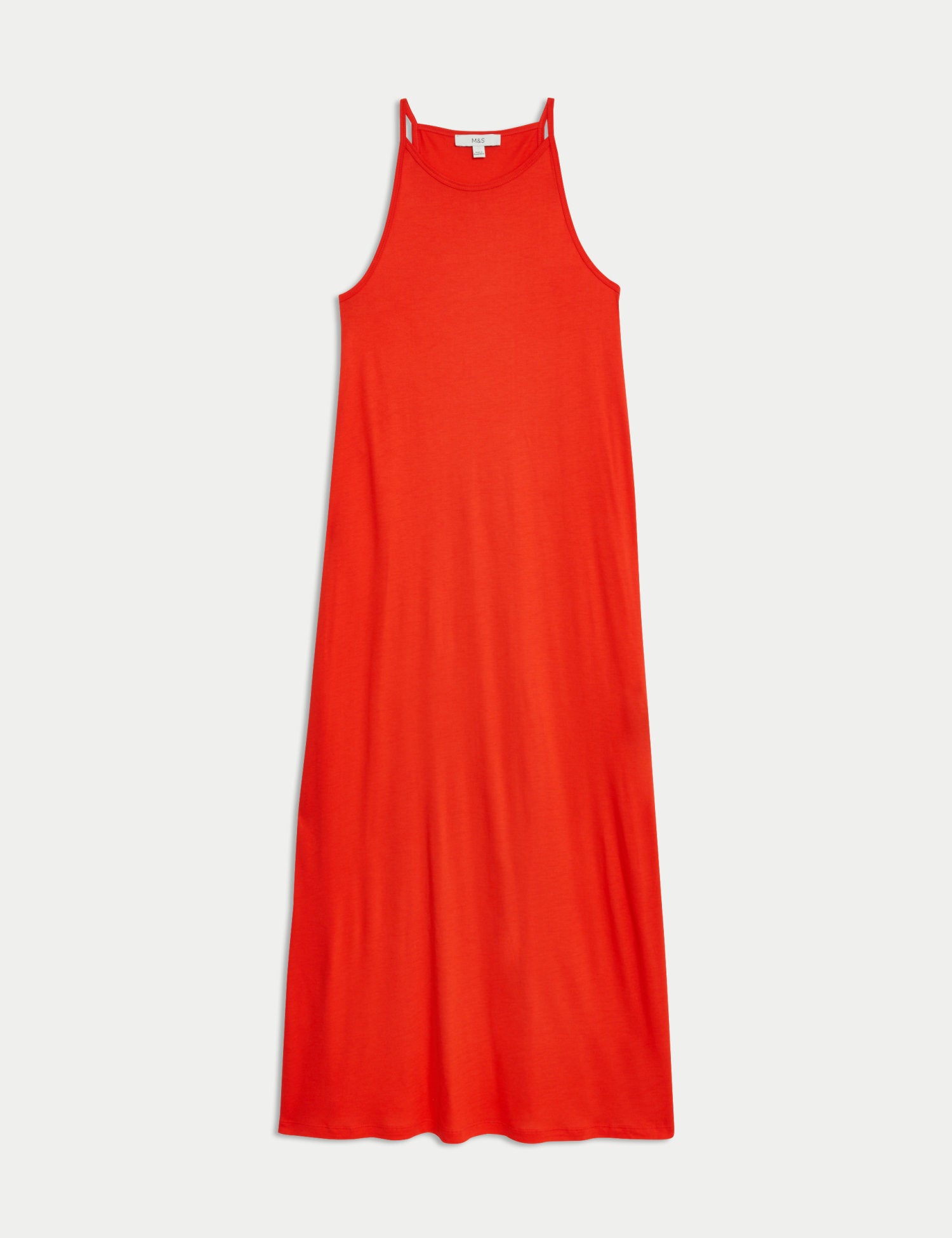 Vestido de tirantes de largo midi