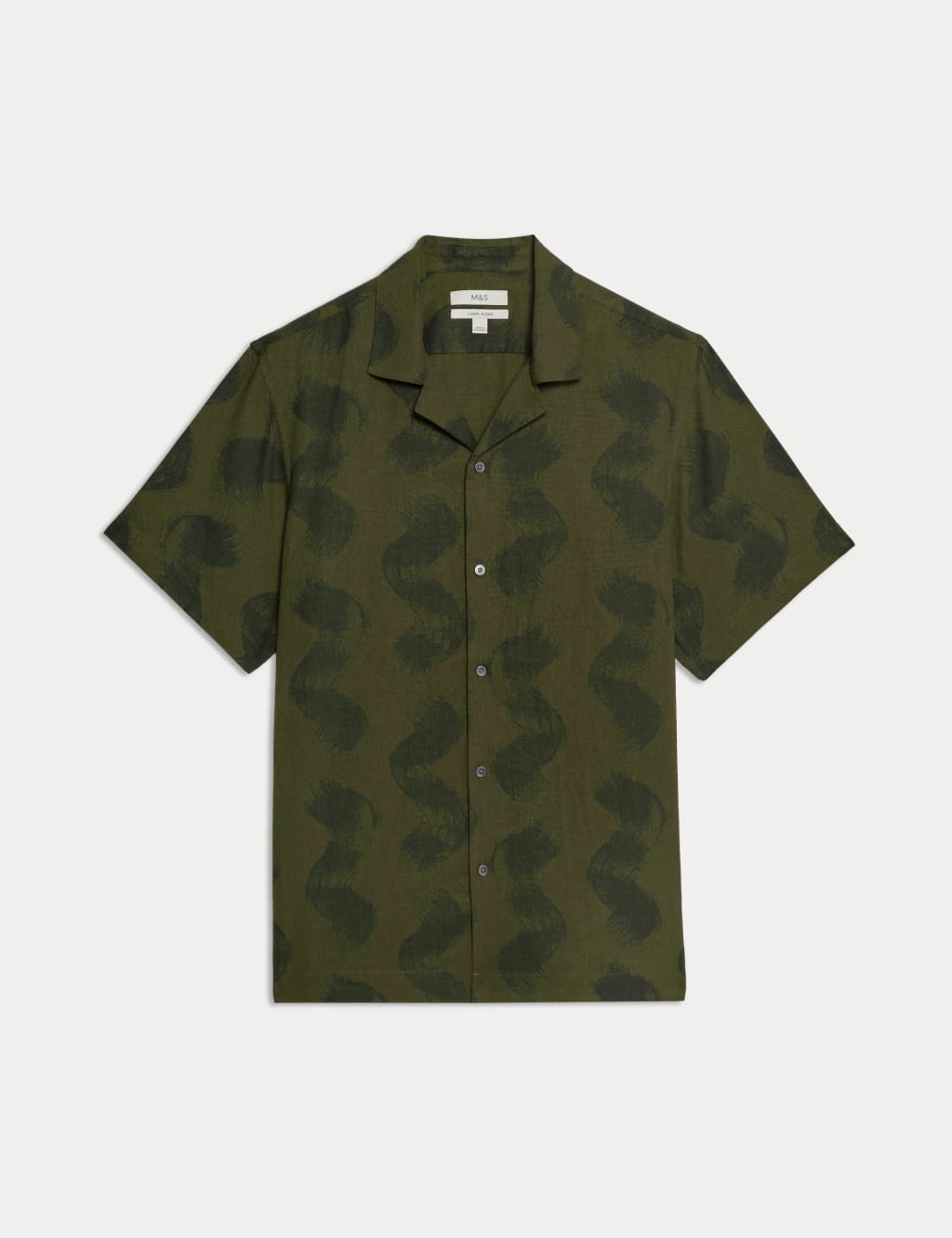 Camisa con estampado de Ondas