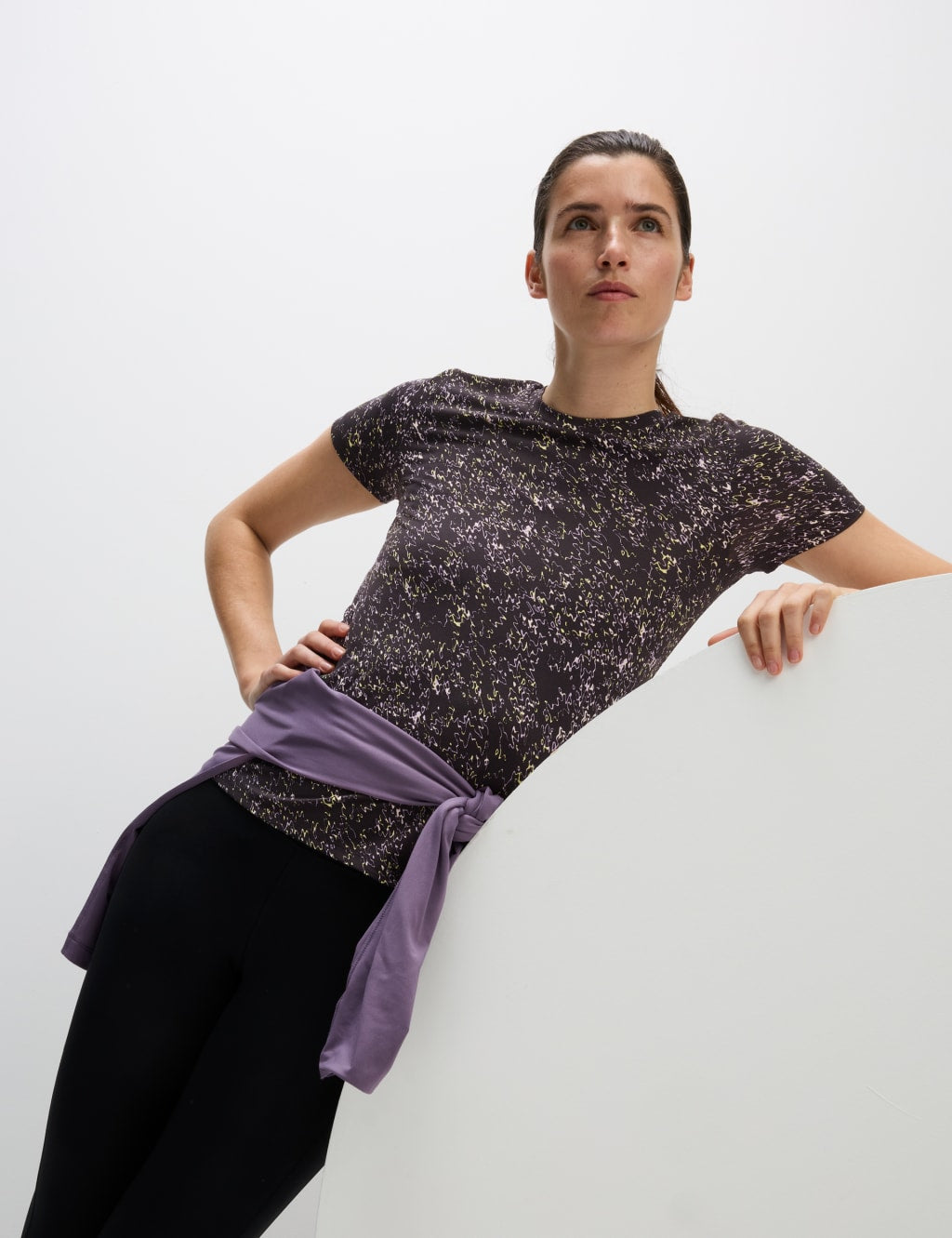 Top de manga corta con diseño Goodmove