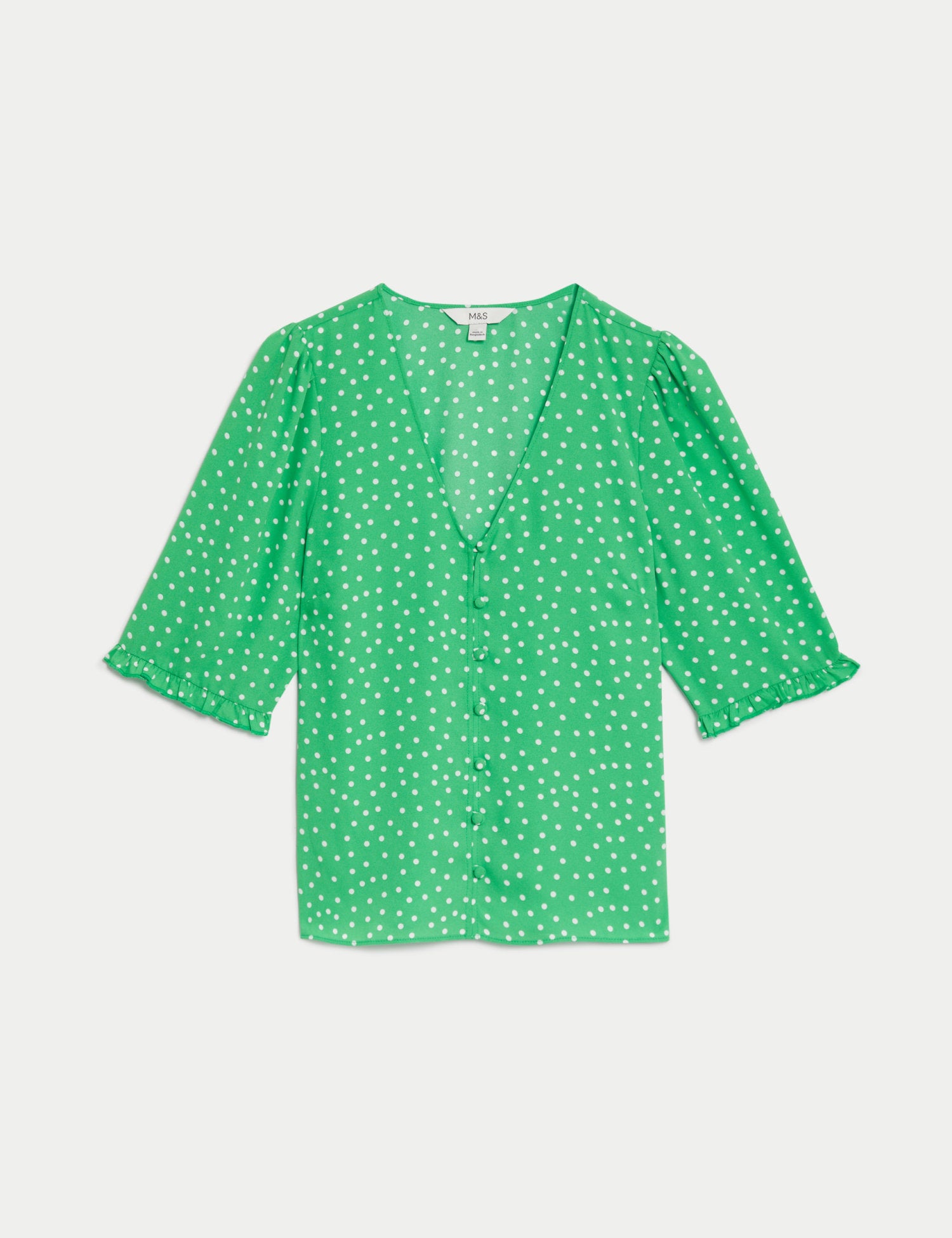 Blusa de manga corta diseño