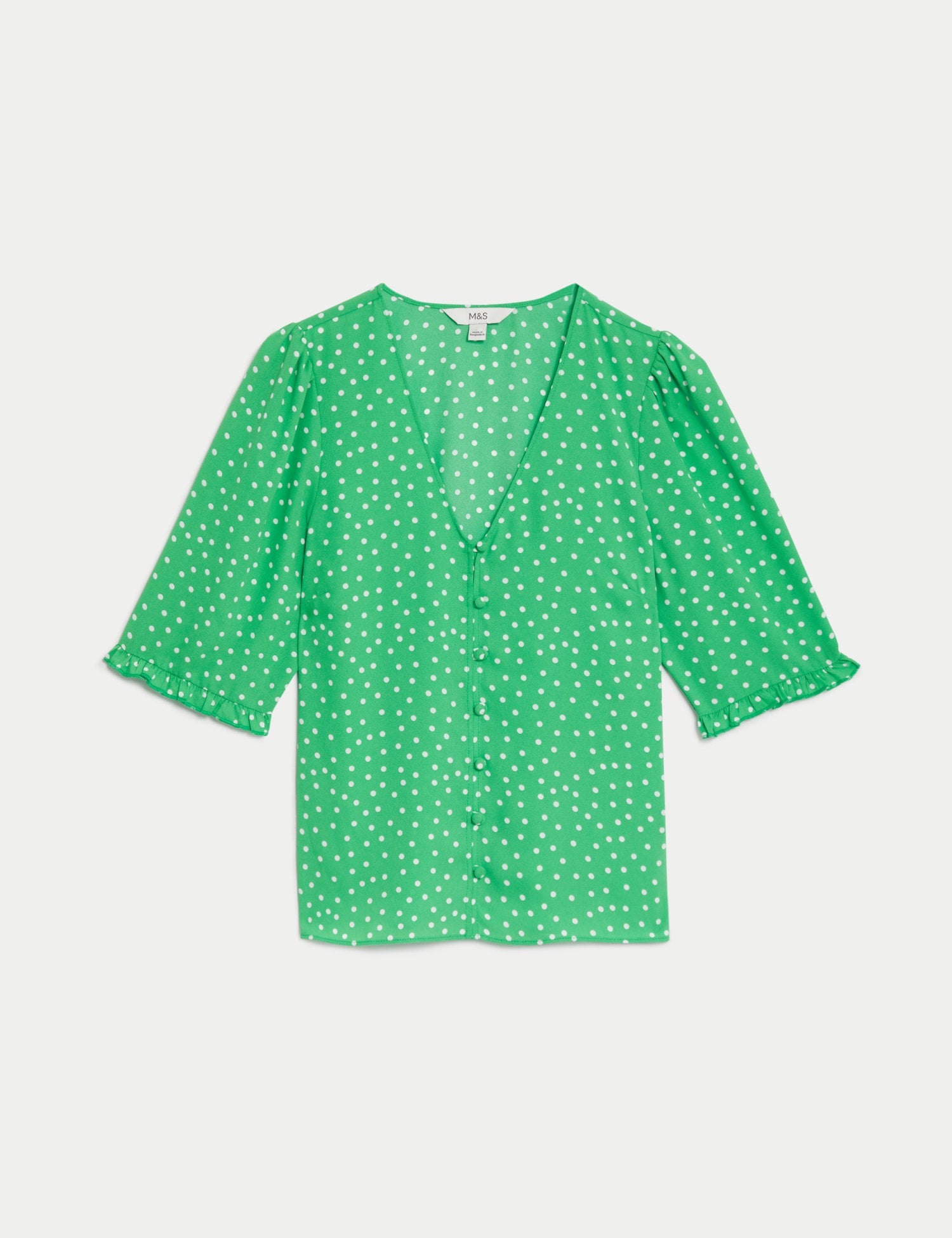 Blusa de manga corta diseño