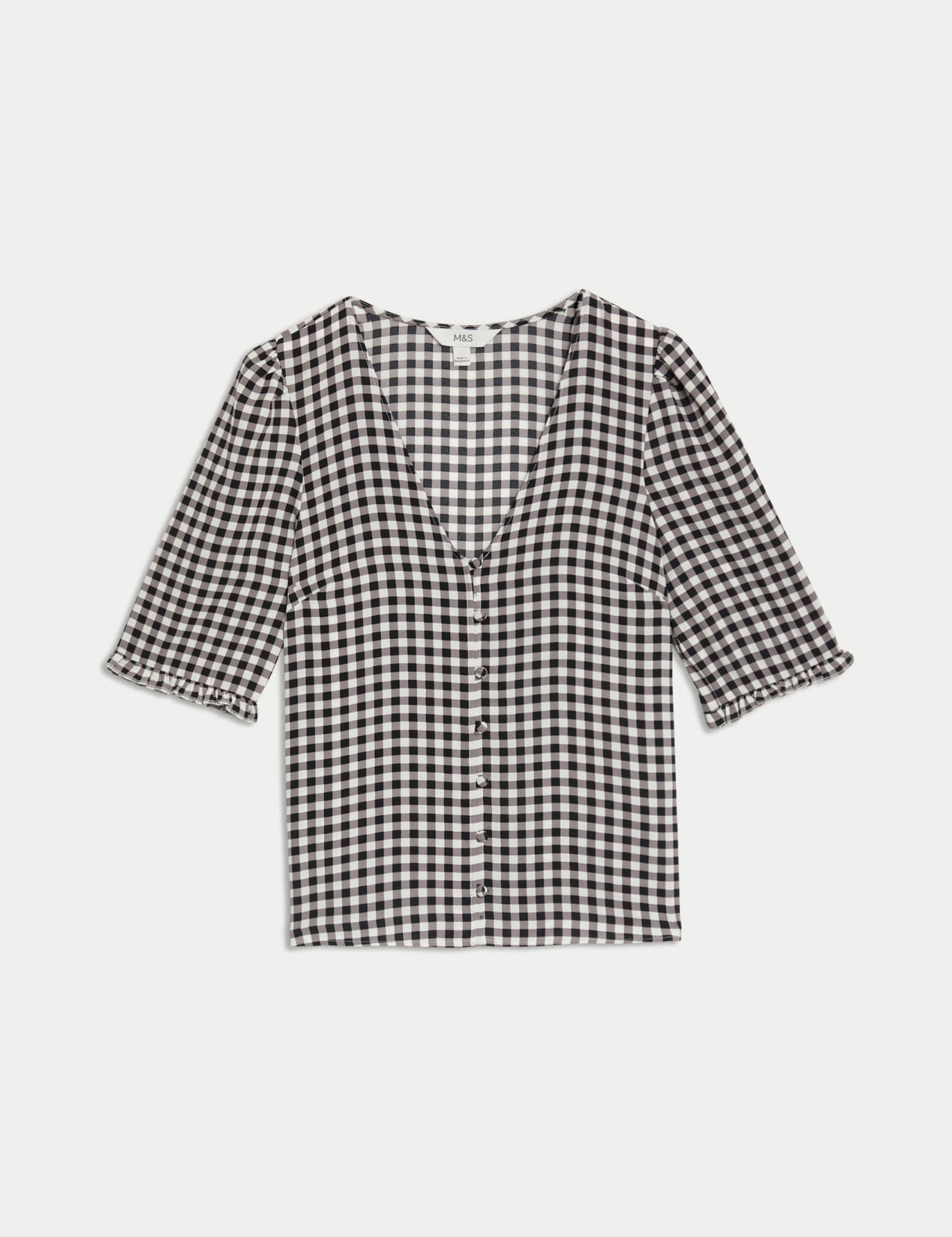 Blusa de manga corta diseño