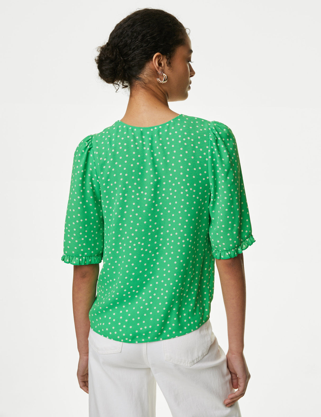 Blusa de manga corta diseño