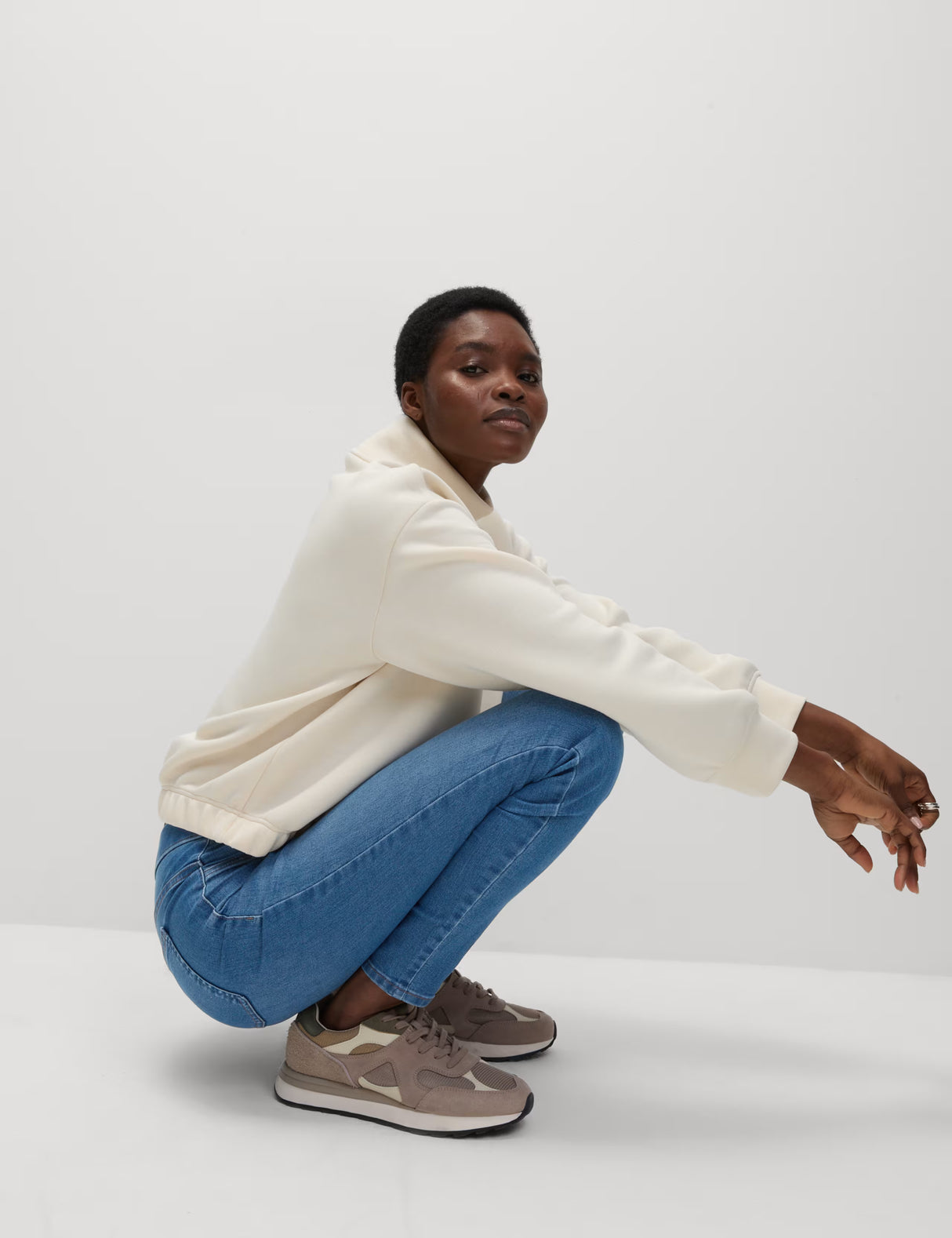 Jegging cintura alta