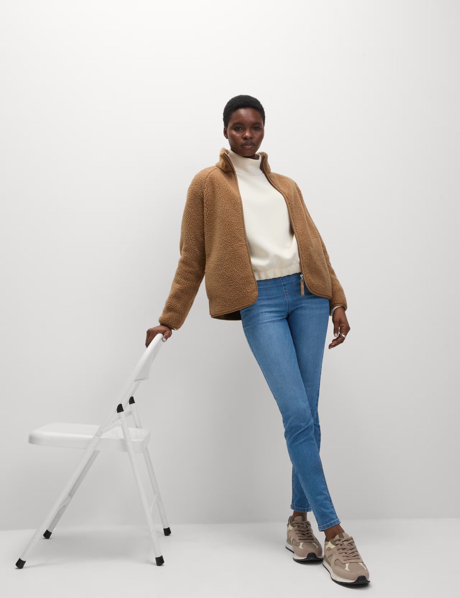 Jegging cintura alta