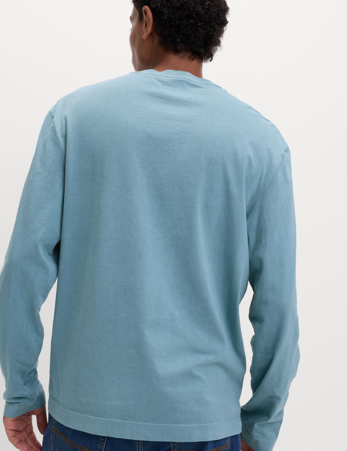 Camiseta de manga larga con bolsillo